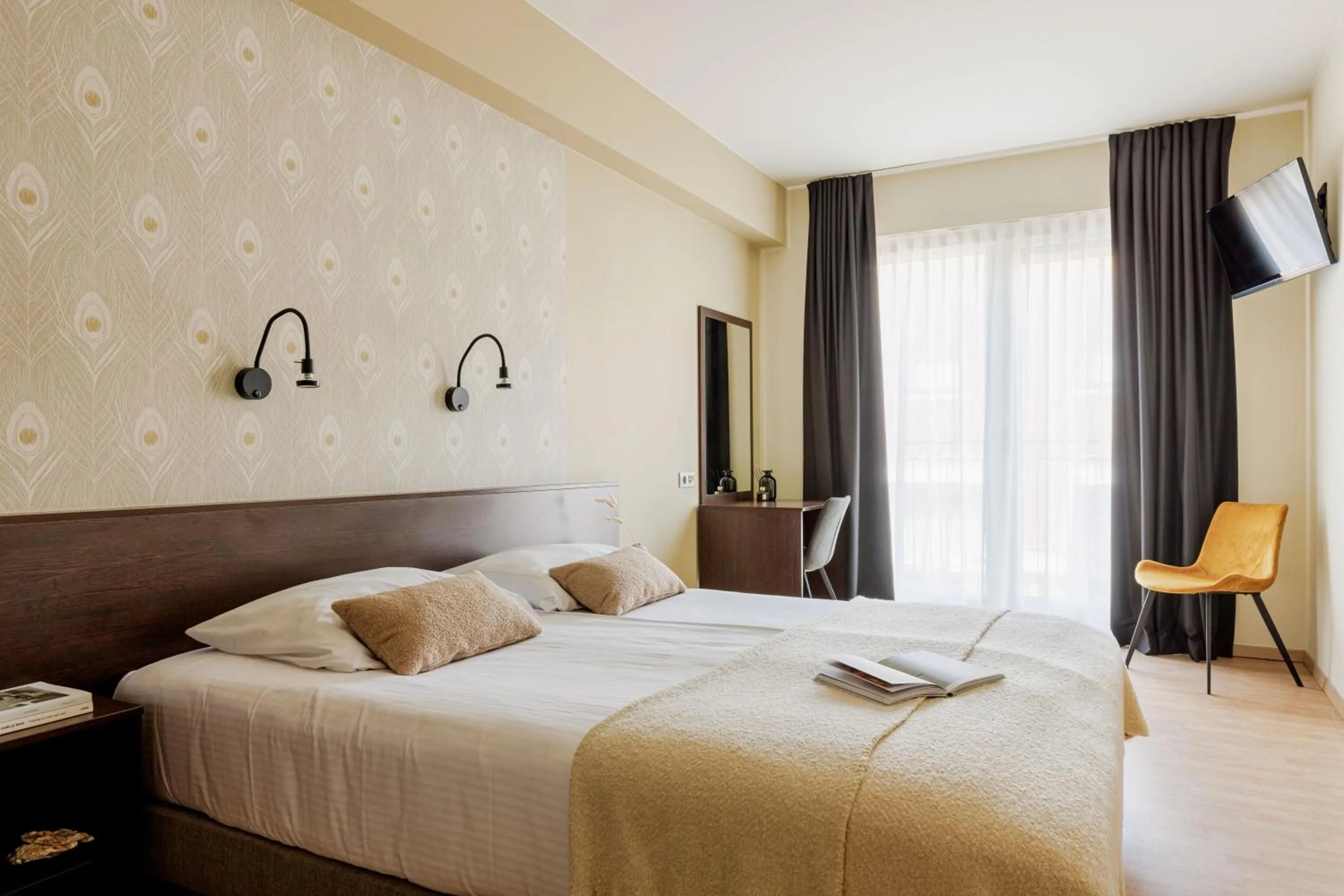 Bed in Hotel Corner House by WP Hotels