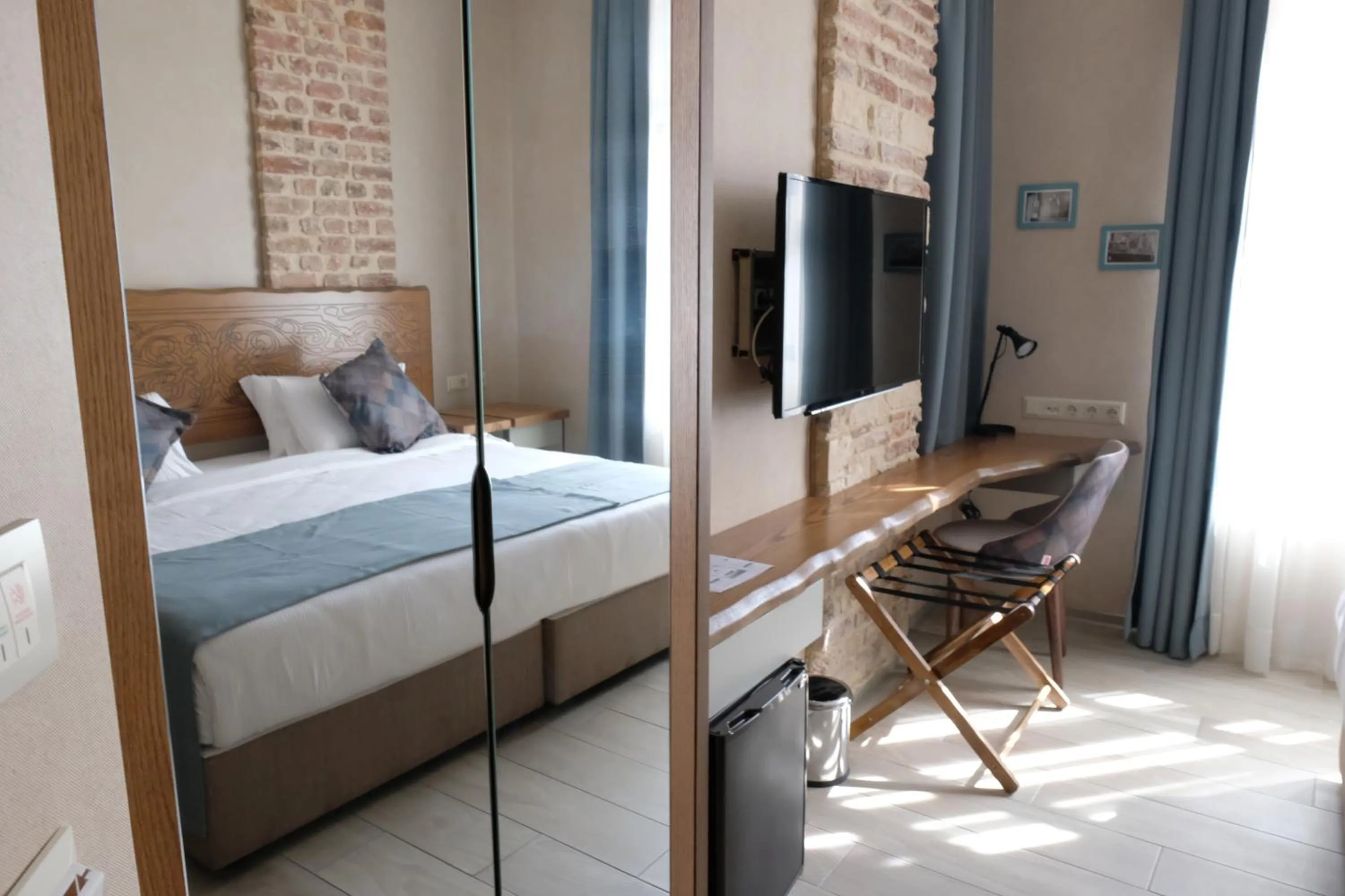 Bed in GALATAHAN Hotel Istanbul Karakoy