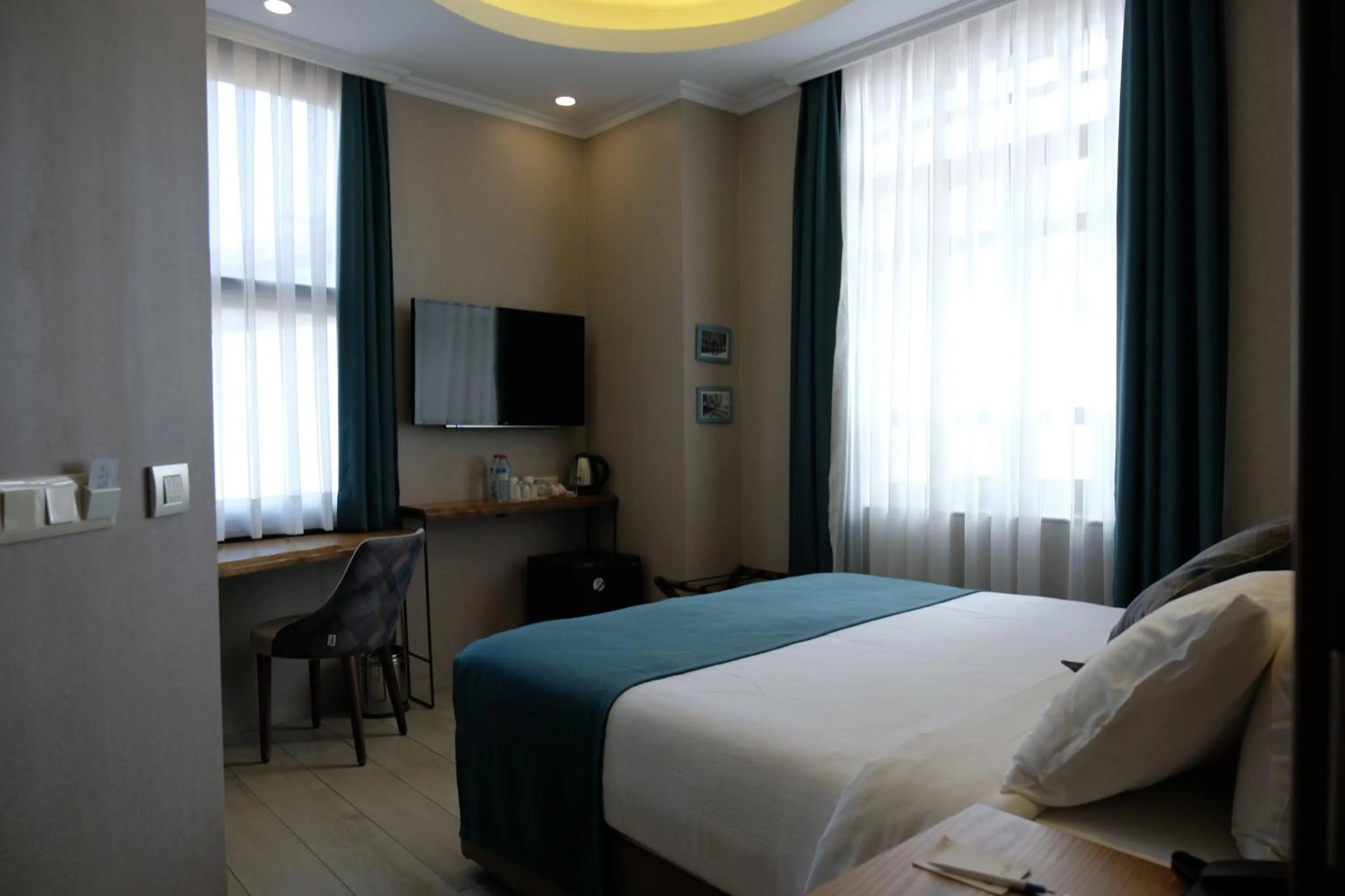 Bed in GALATAHAN Hotel Istanbul Karakoy