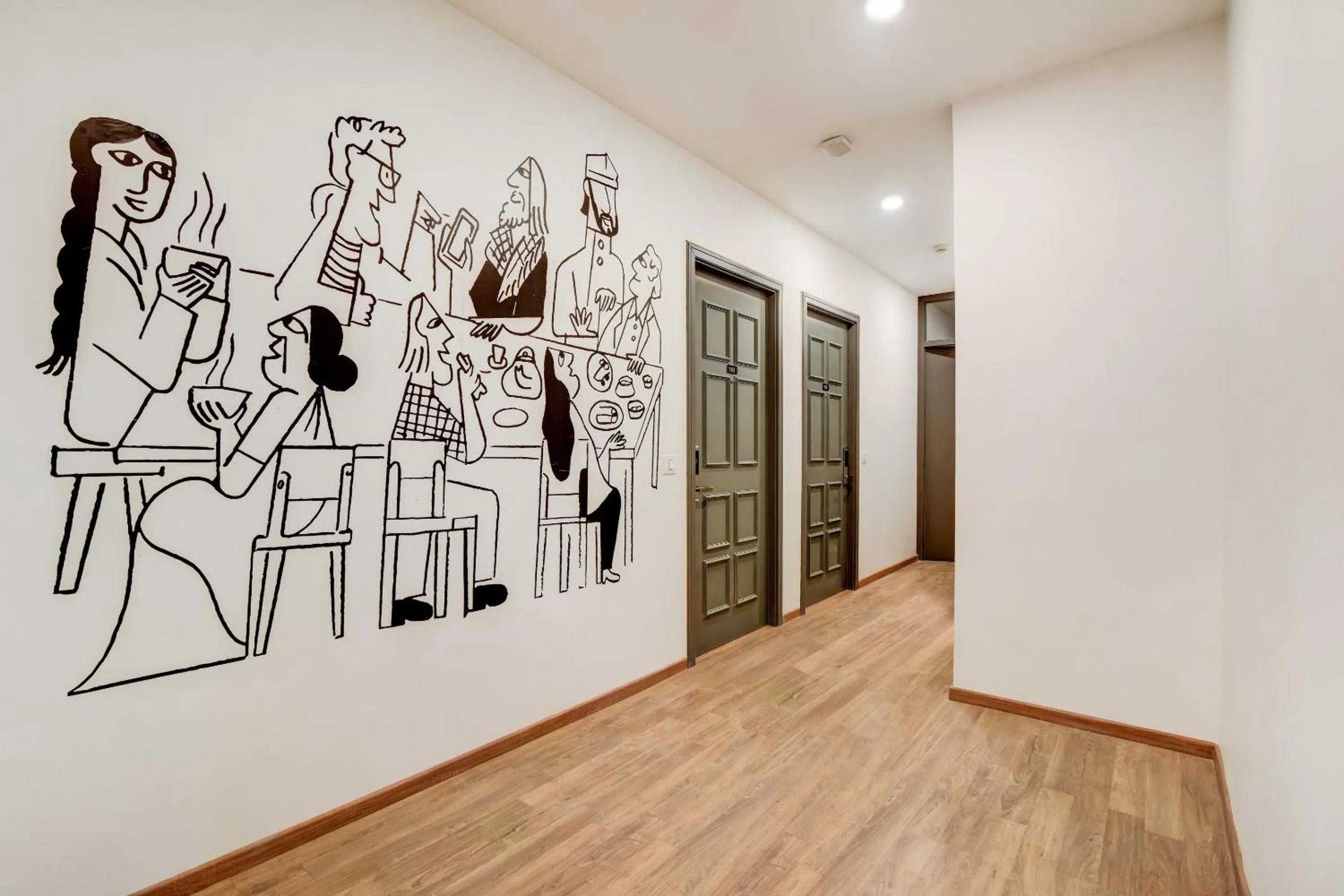 Lobby or reception in Townhouse Jaipur Airport