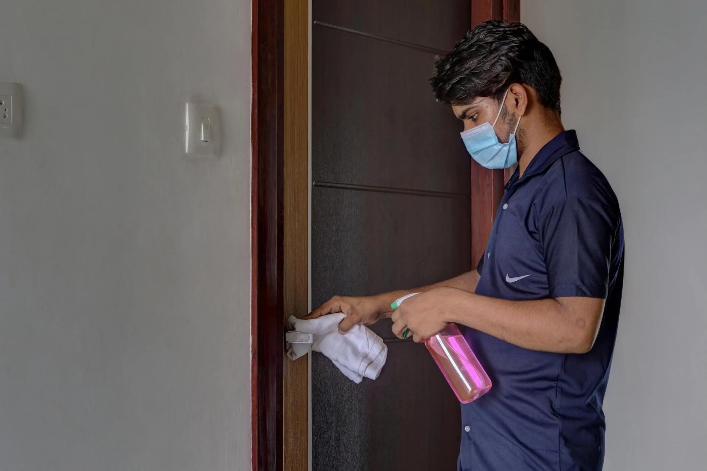 Bedroom in Super Townhouse OAK Shubhham Regency