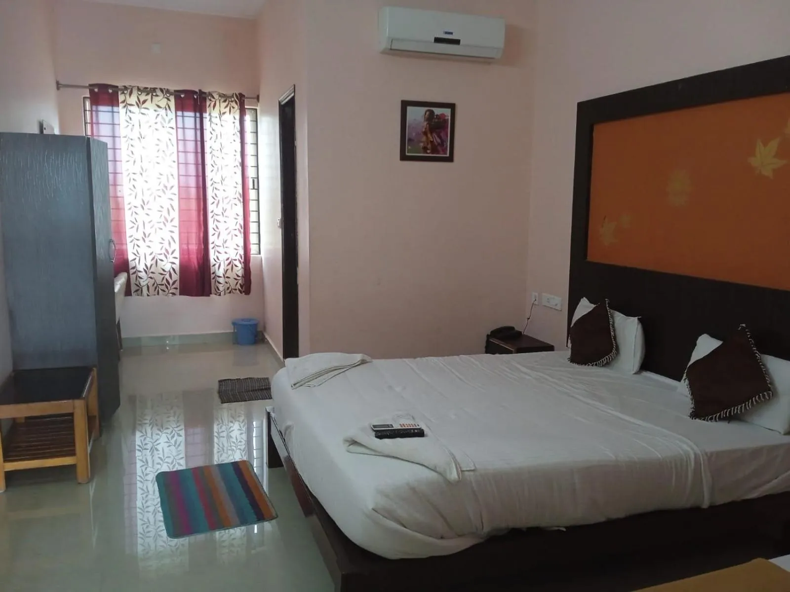 Photo of the whole room, Bed in GRAND JP INN Near 2 km from Gundlupet bus stand