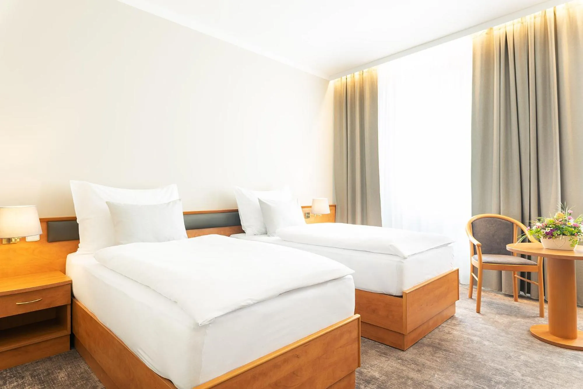 Bed in Hotel Česká Koruna