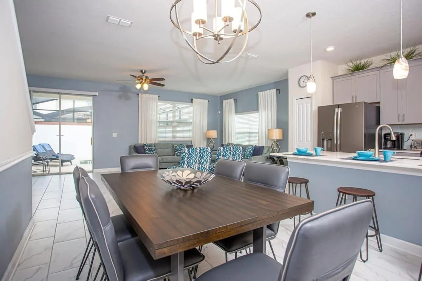 Wonderful 5 Bedroom w/ Pool Close to Disney 4801