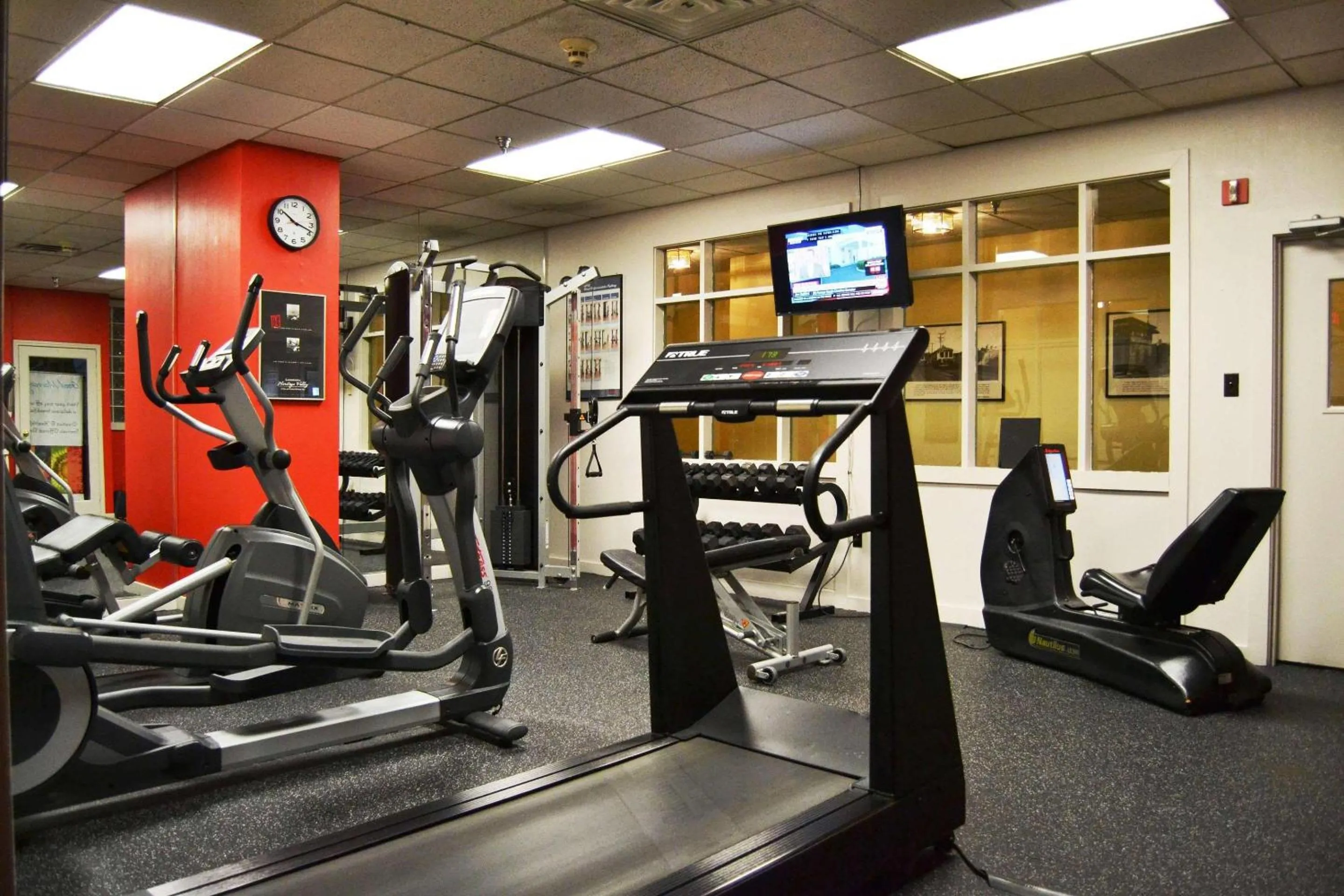 Fitness centre/facilities in Radisson Lackawanna Station Hotel Scranton