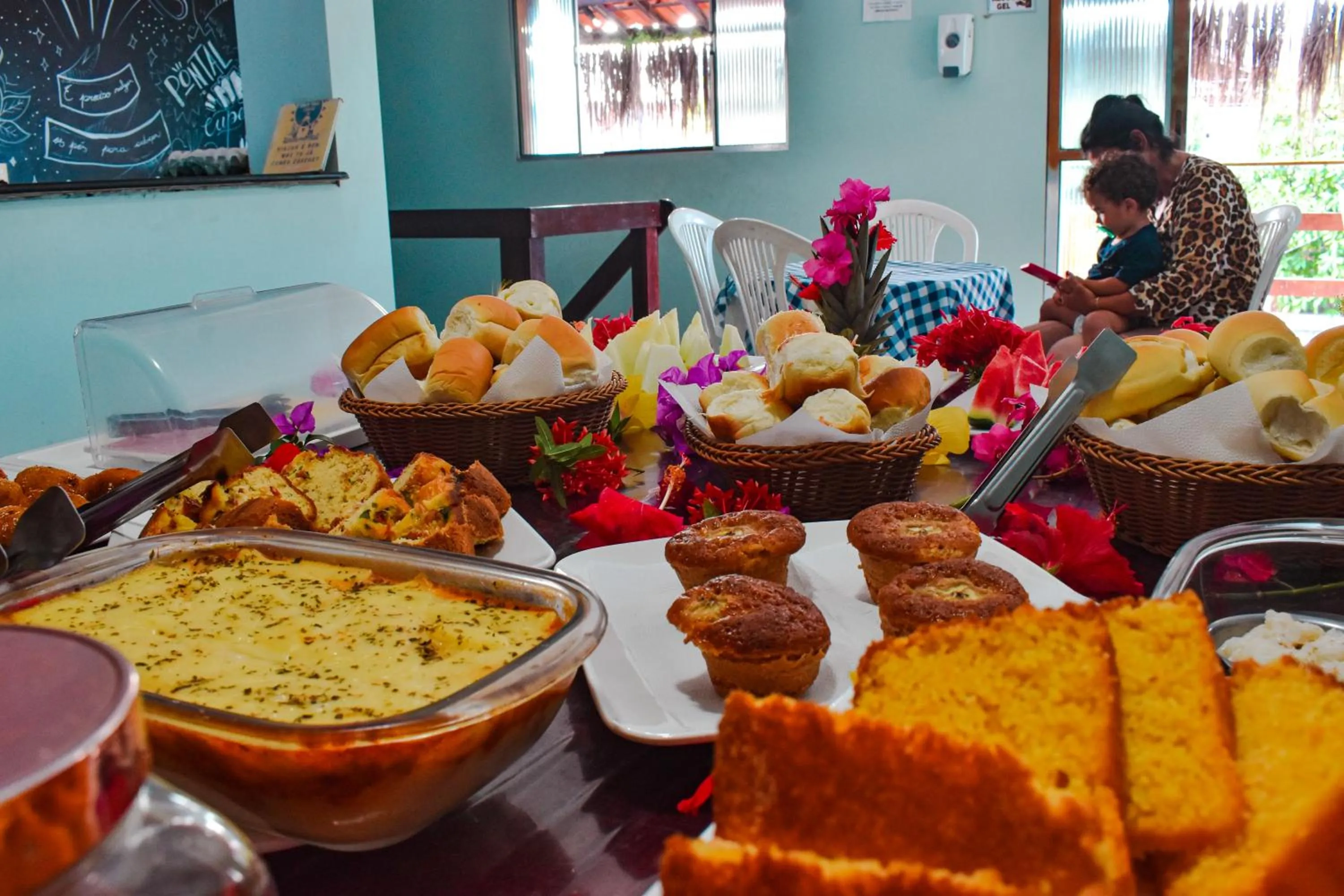 Buffet breakfast in Pousada Casa Nui - Porto de Galinhas by Concavus