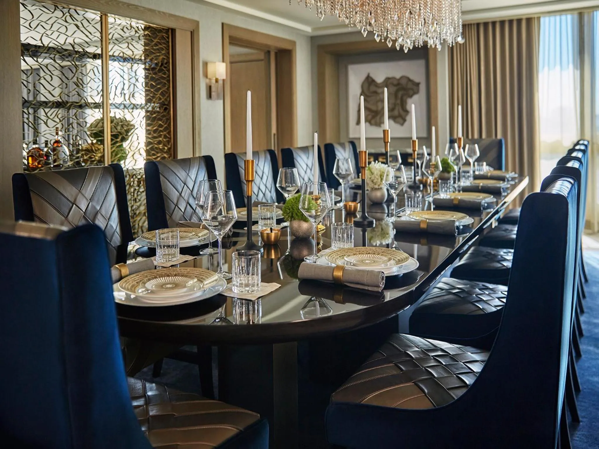 Seating area in L'Ermitage Beverly Hills