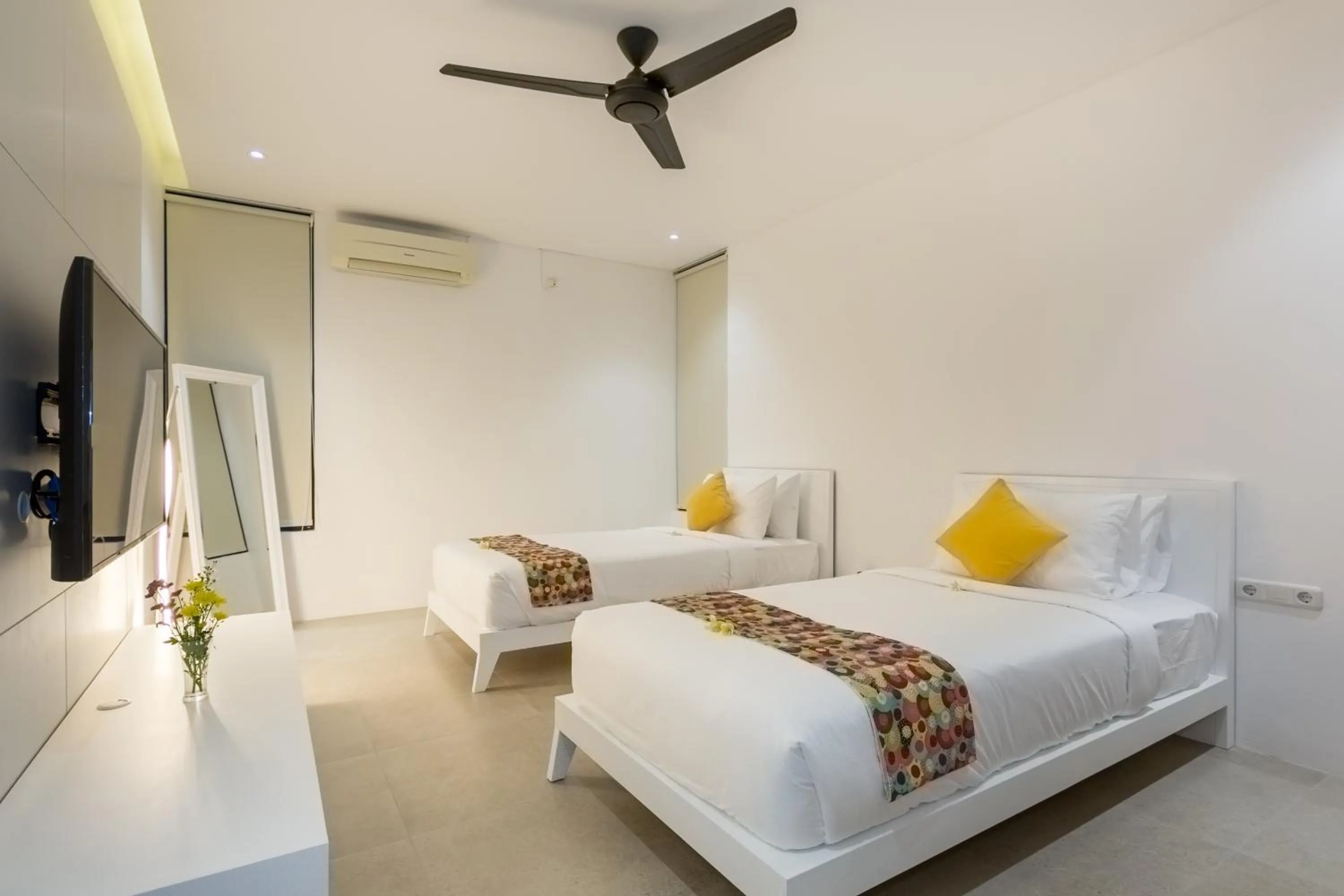 Bed in Villa Damar Canggu by Nagisa Bali