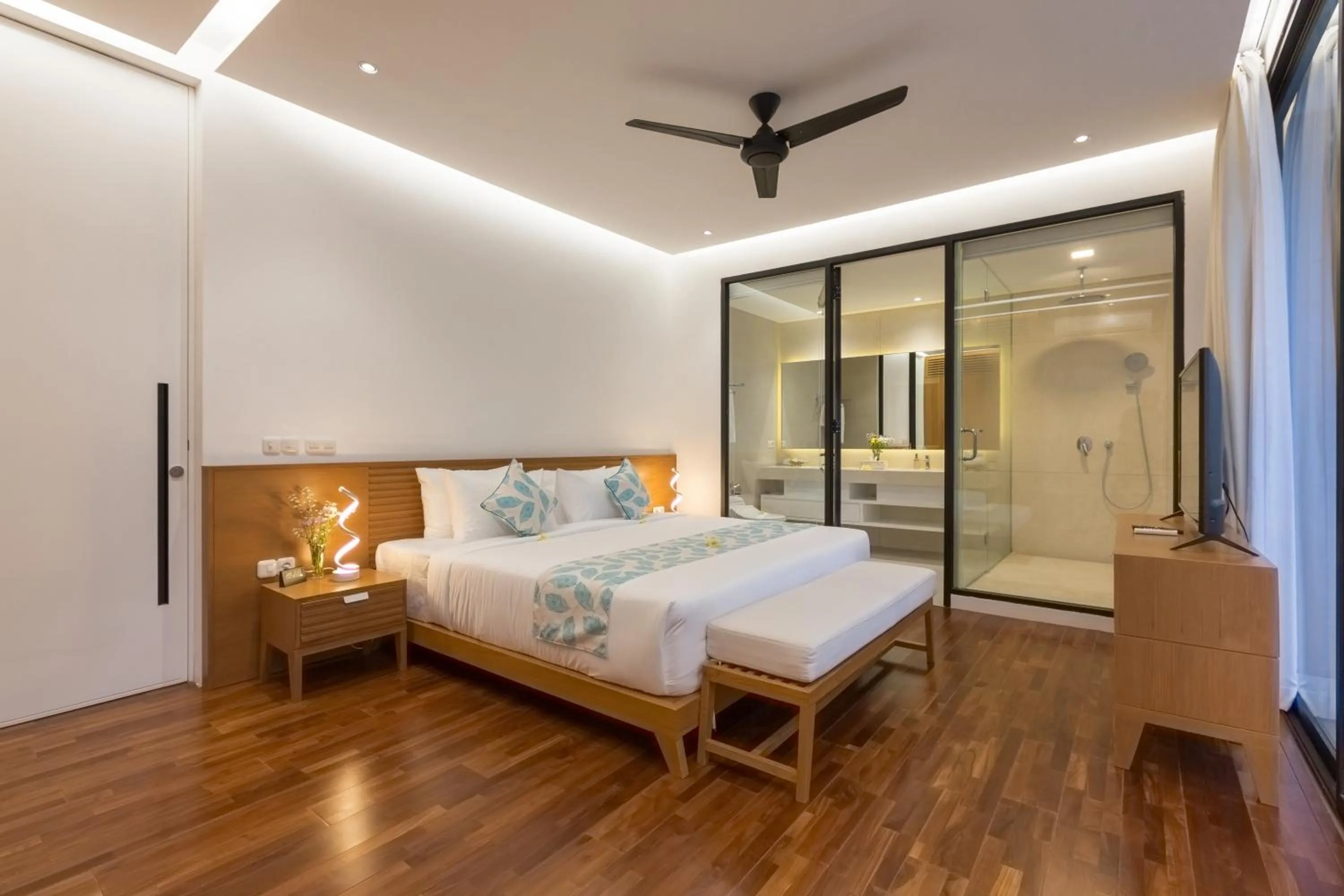 Bed in Villa Damar Canggu by Nagisa Bali