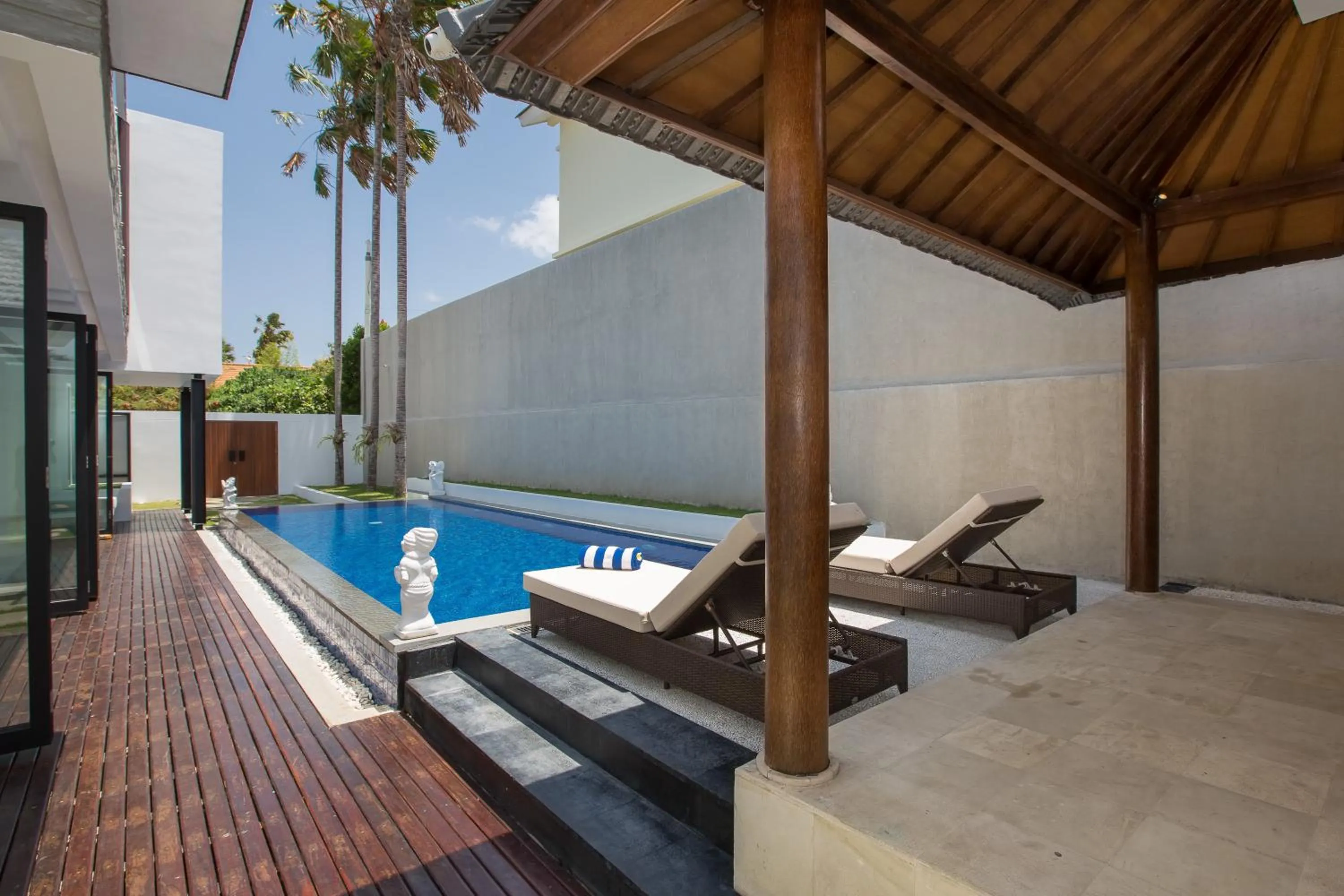 Swimming pool in Villa Damar Canggu by Nagisa Bali