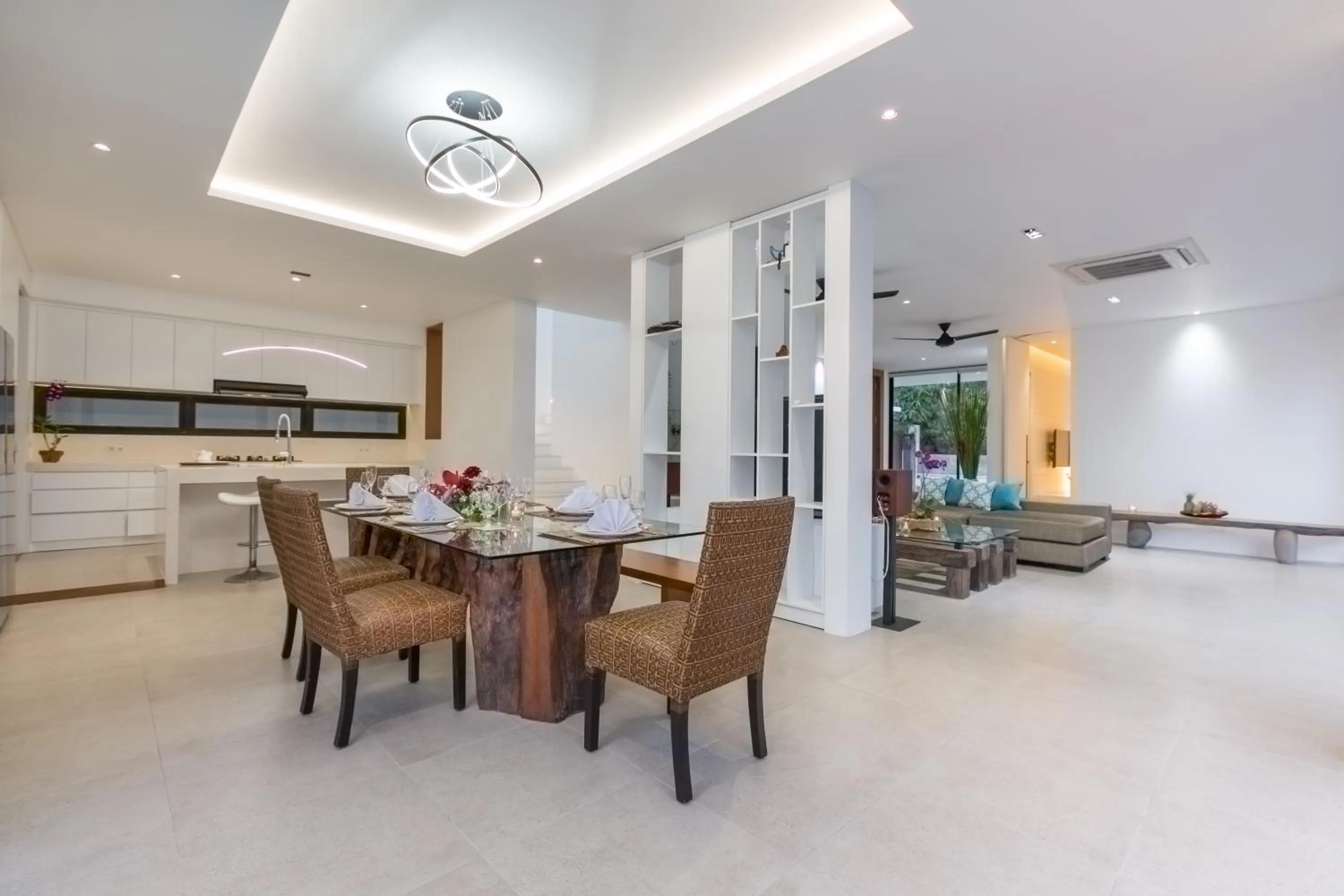 Kitchen or kitchenette in Villa Damar Canggu by Nagisa Bali