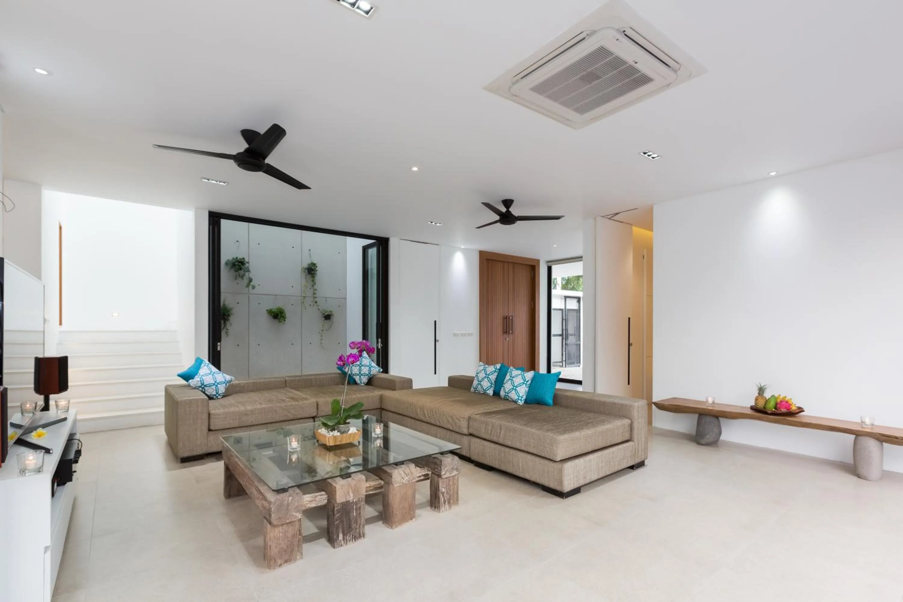 Living room in Villa Damar Canggu by Nagisa Bali