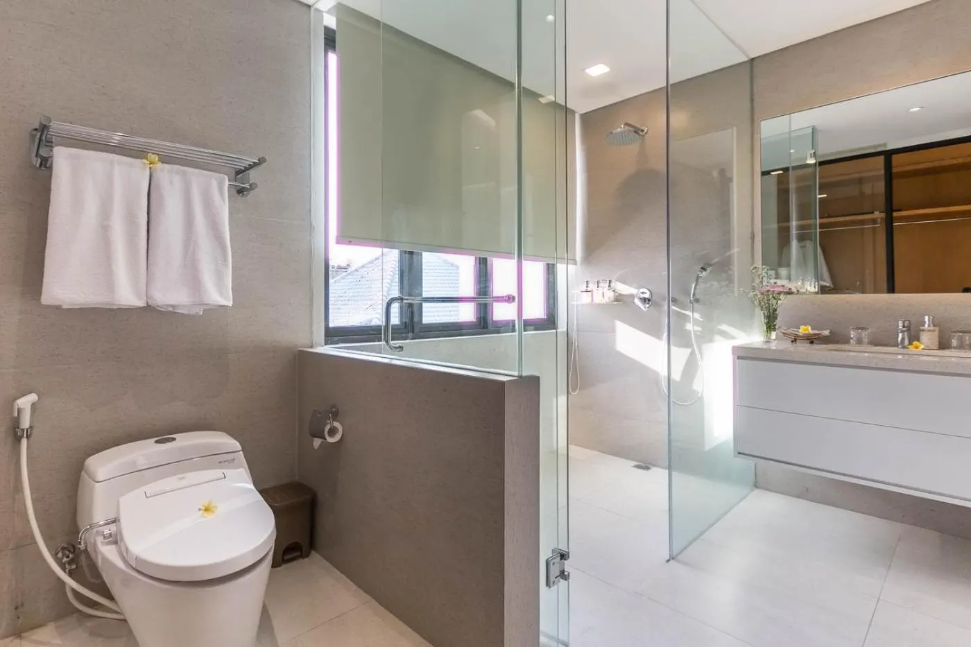 Shower in Villa Damar Canggu by Nagisa Bali