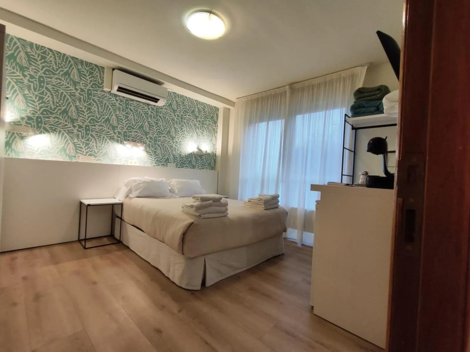 Bed in Hotel Rural Tierras del Cid