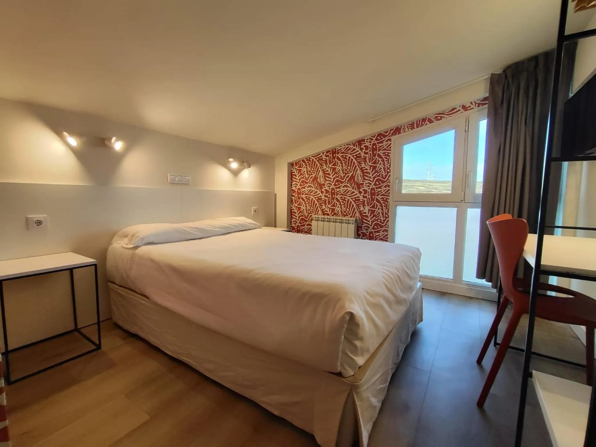 Bed in Hotel Rural Tierras del Cid