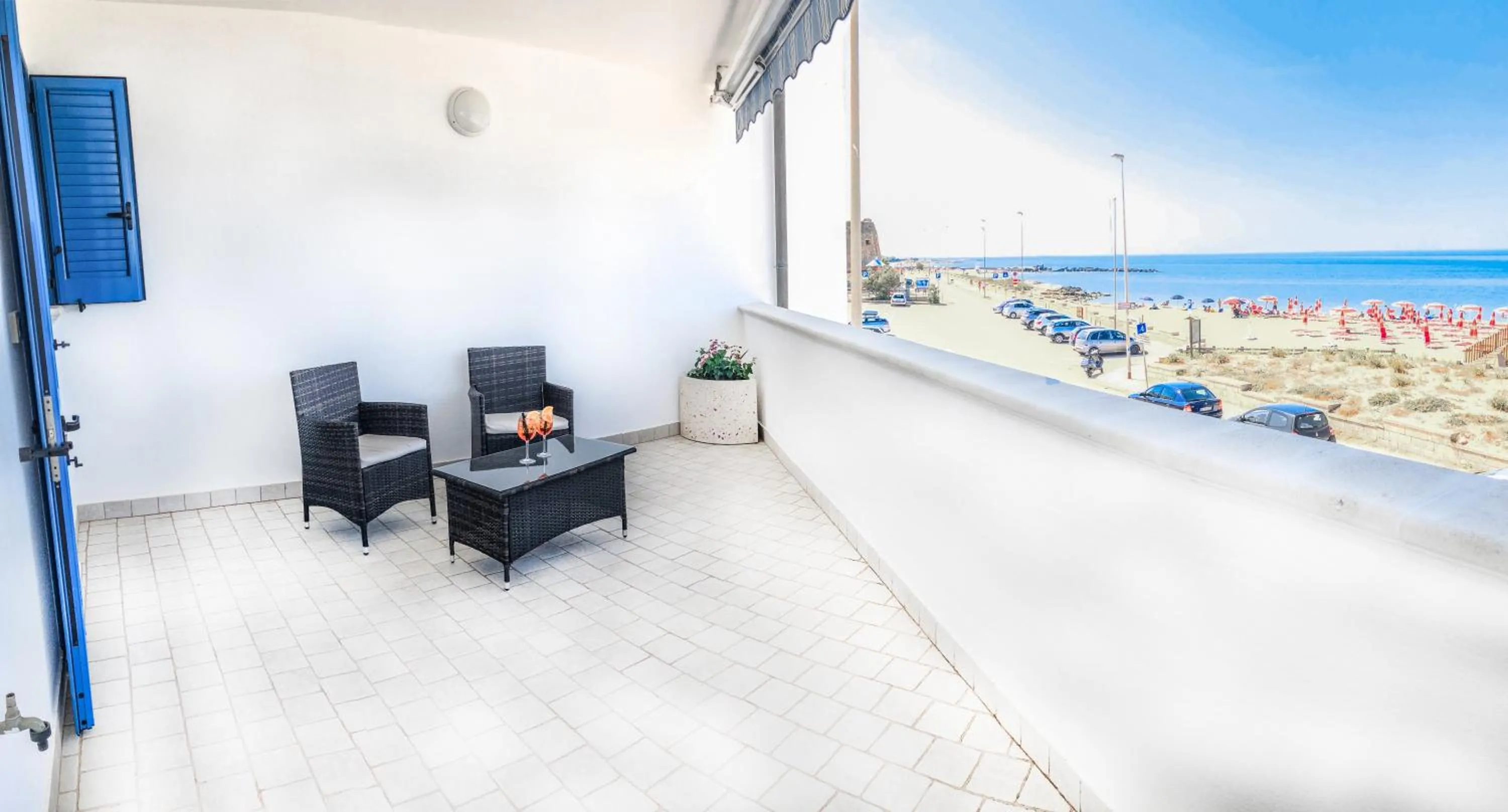Balcony/Terrace in Hotel I Colori Del Mare