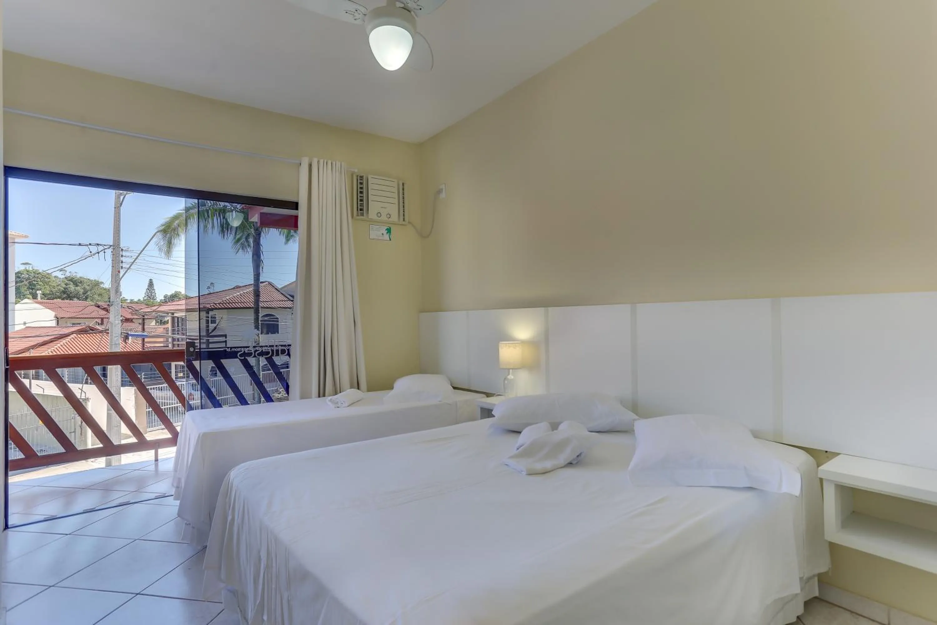 Bed in Pousada Praia dos Ingleses