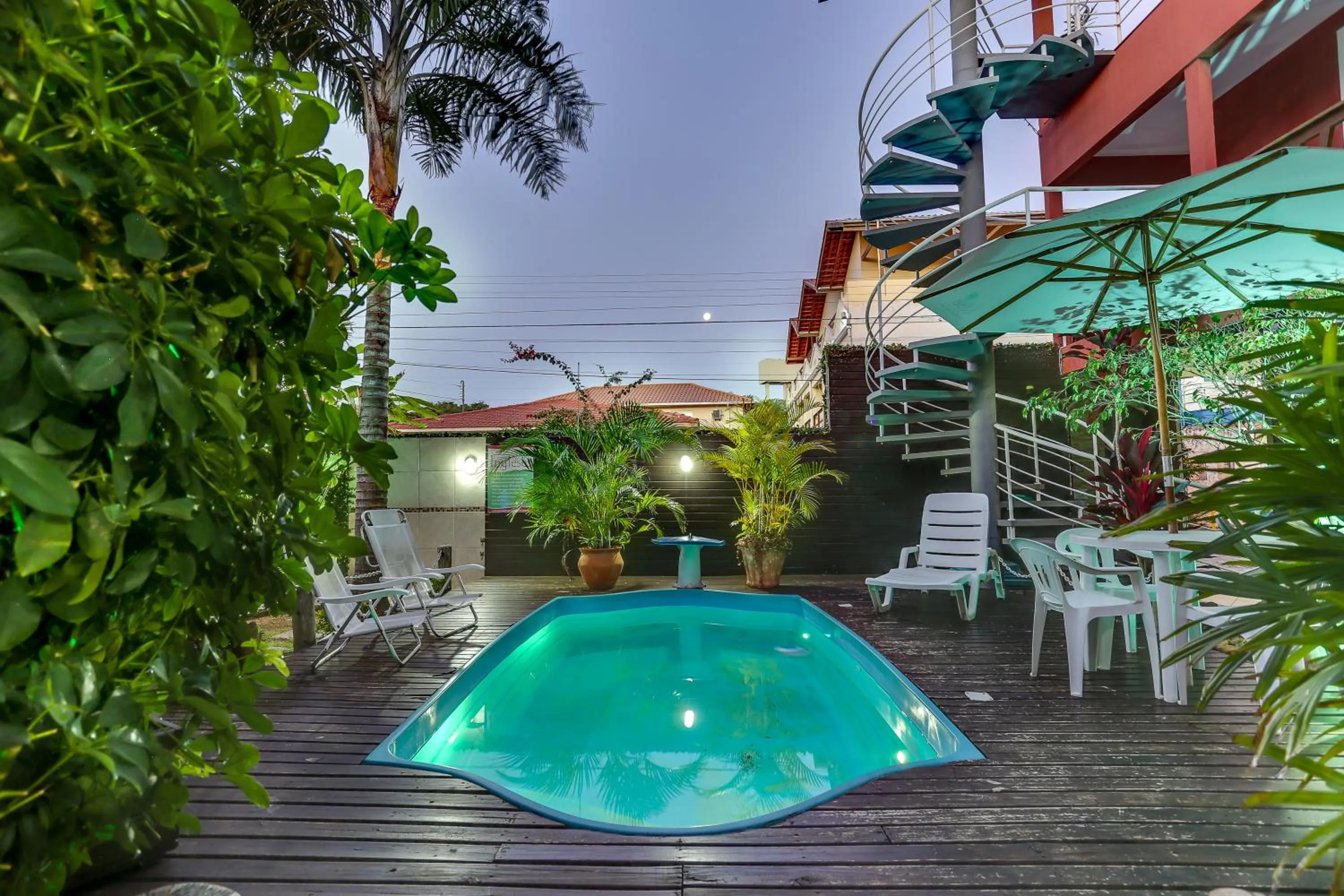 Swimming pool in Pousada Praia dos Ingleses