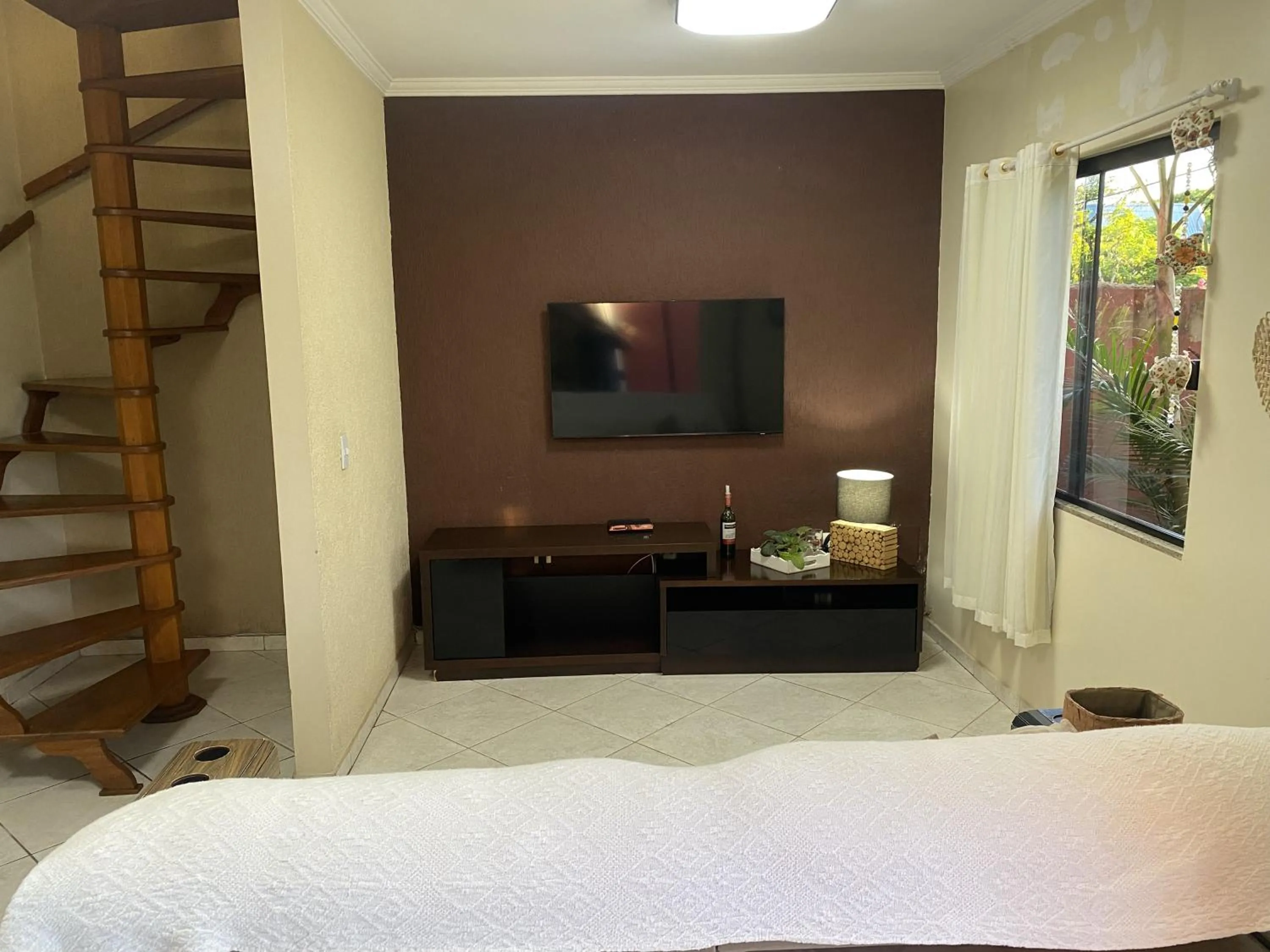 TV and multimedia, Bed in Pousada Praia dos Ingleses