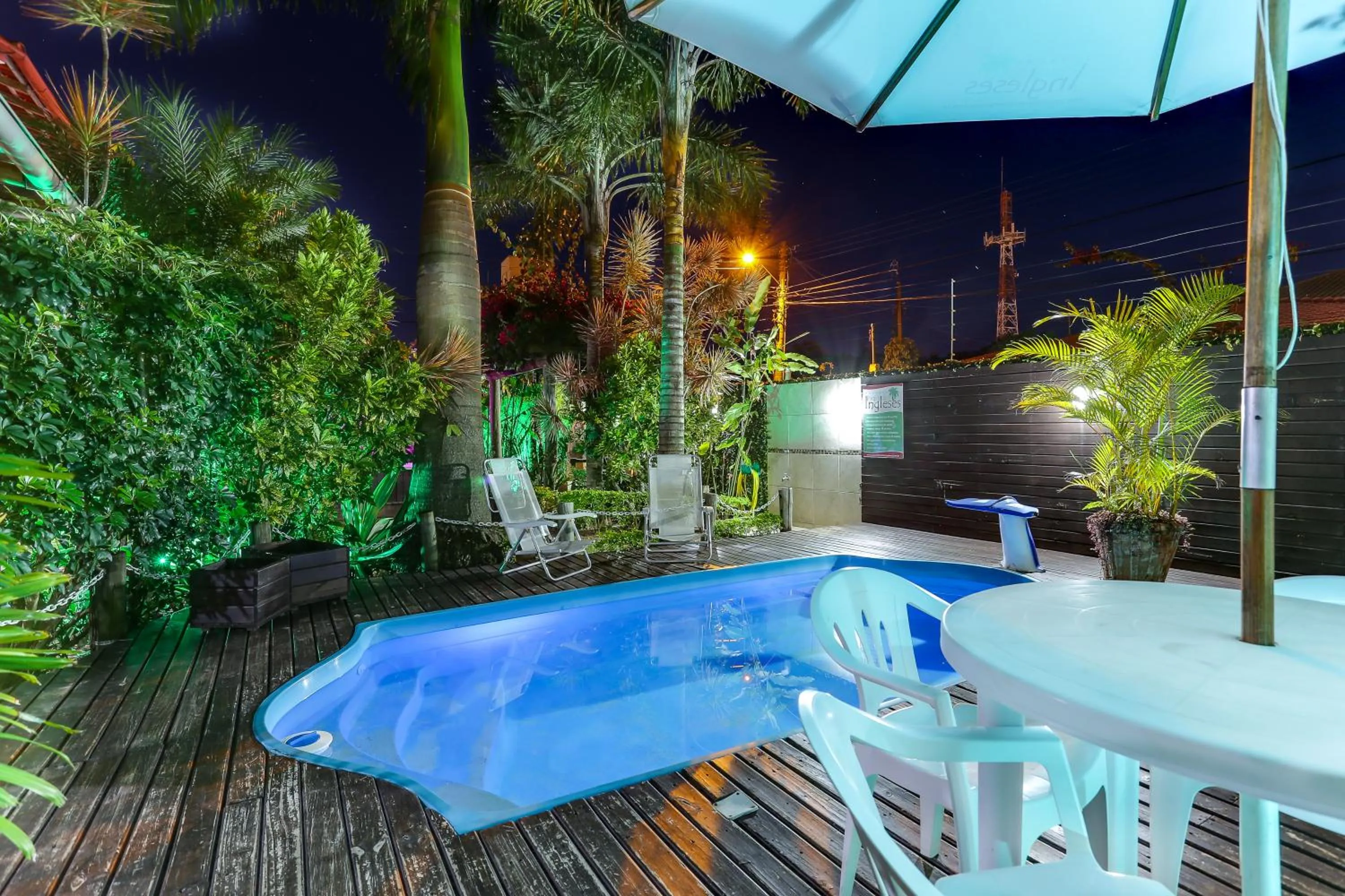 Garden in Pousada Praia dos Ingleses