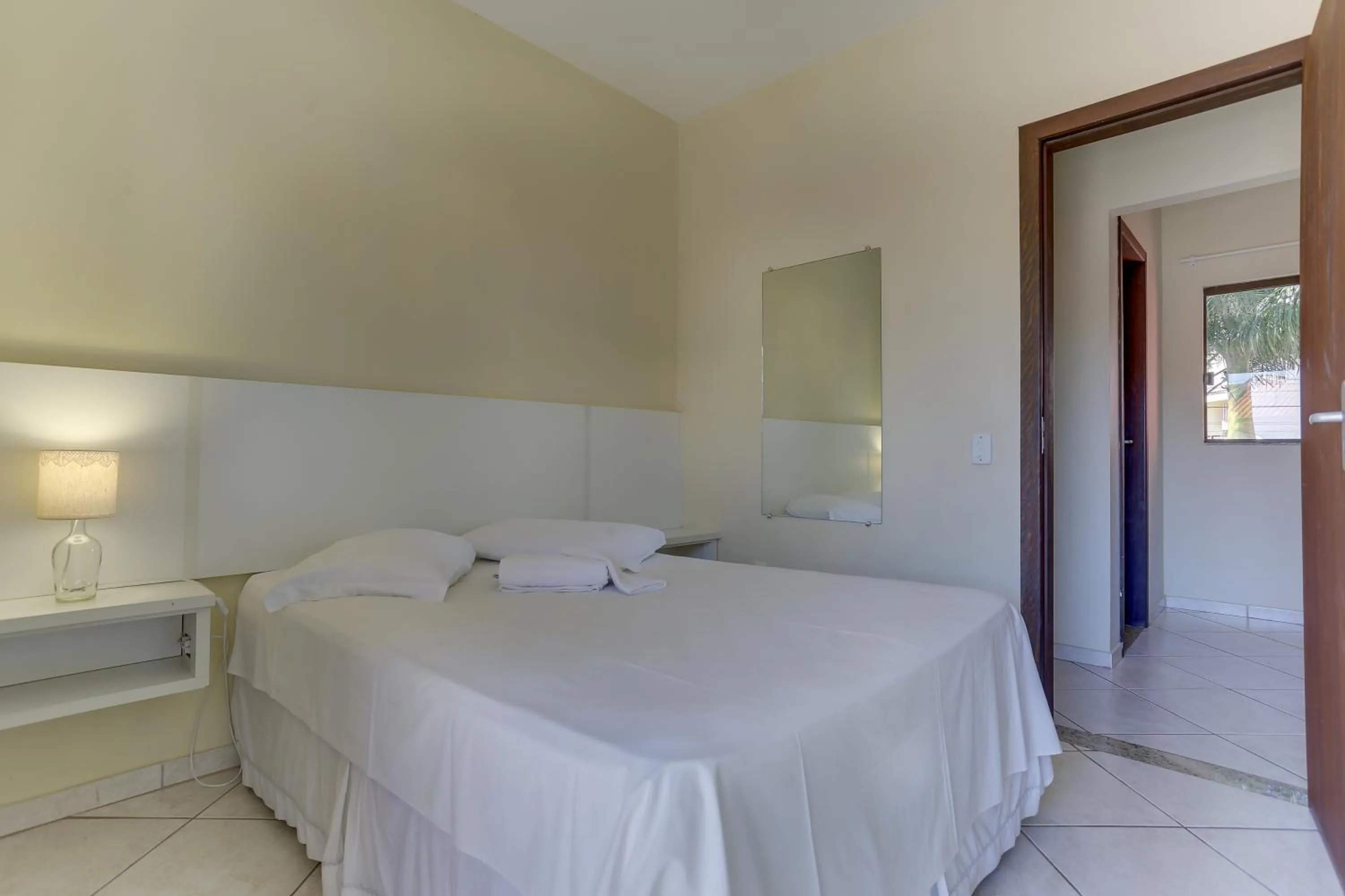 Bed in Pousada Praia dos Ingleses