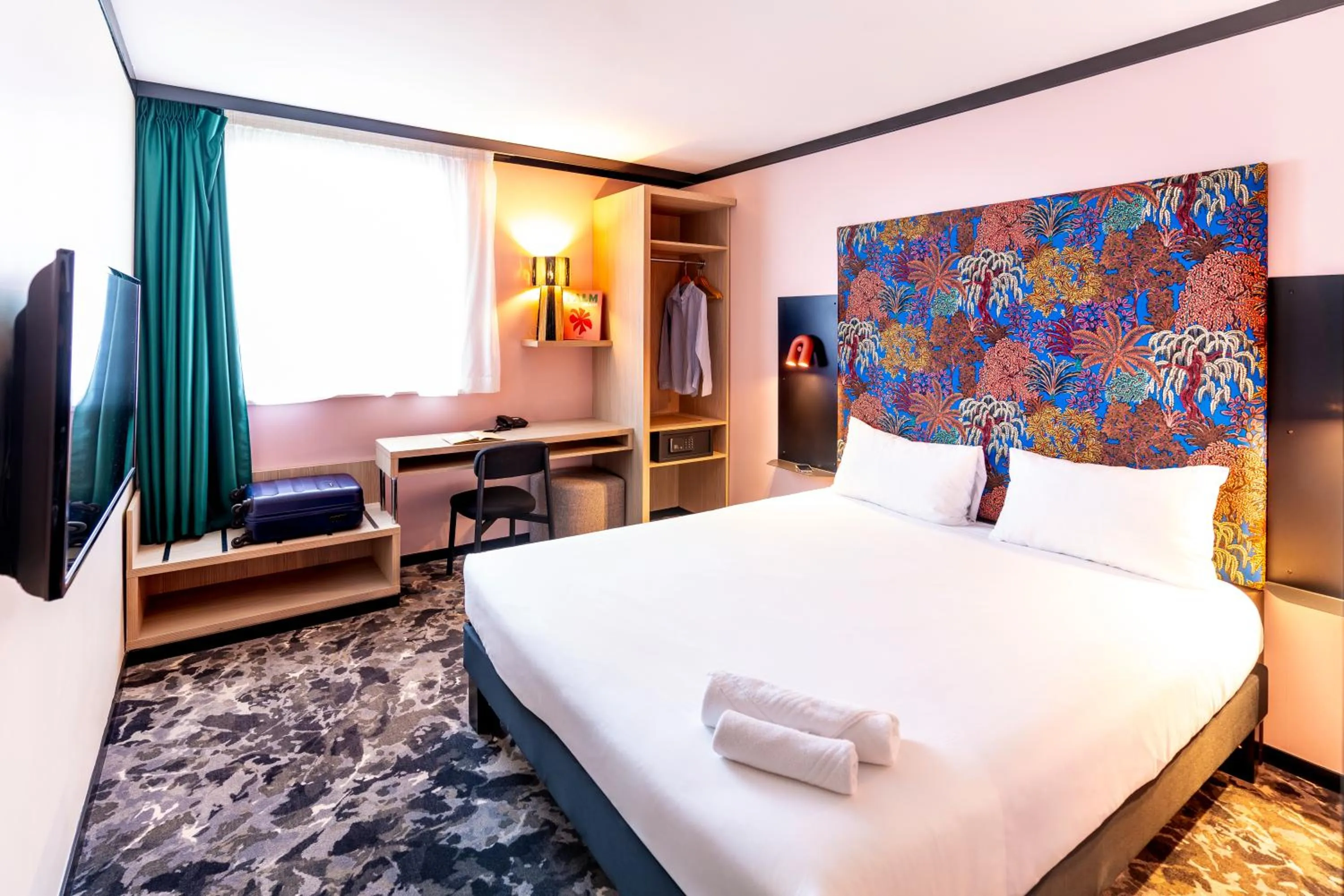 Bedroom, Bed in Ibis Styles Dijon Nord Valmy