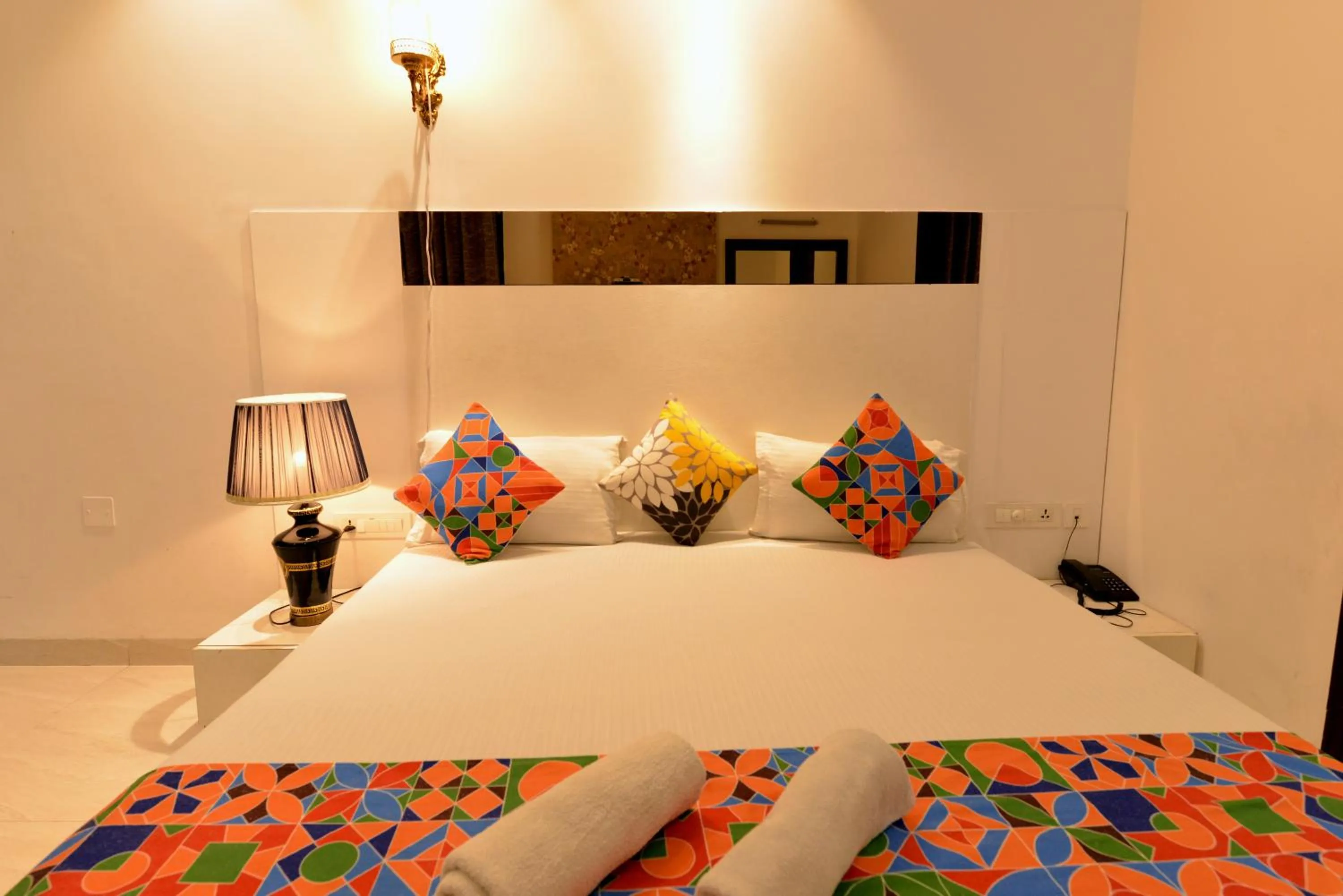 Bed in Hotel The Yellow