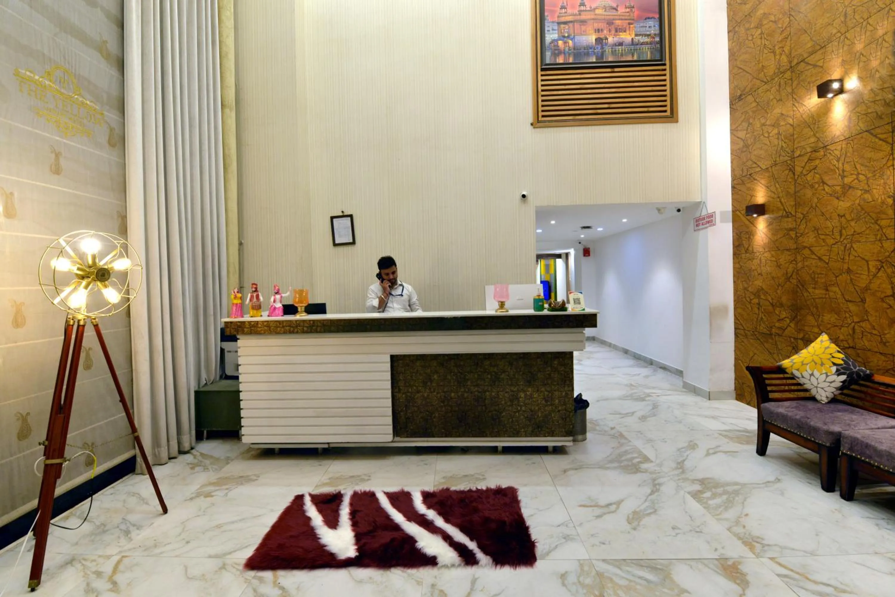 Staff in Hotel The Yellow