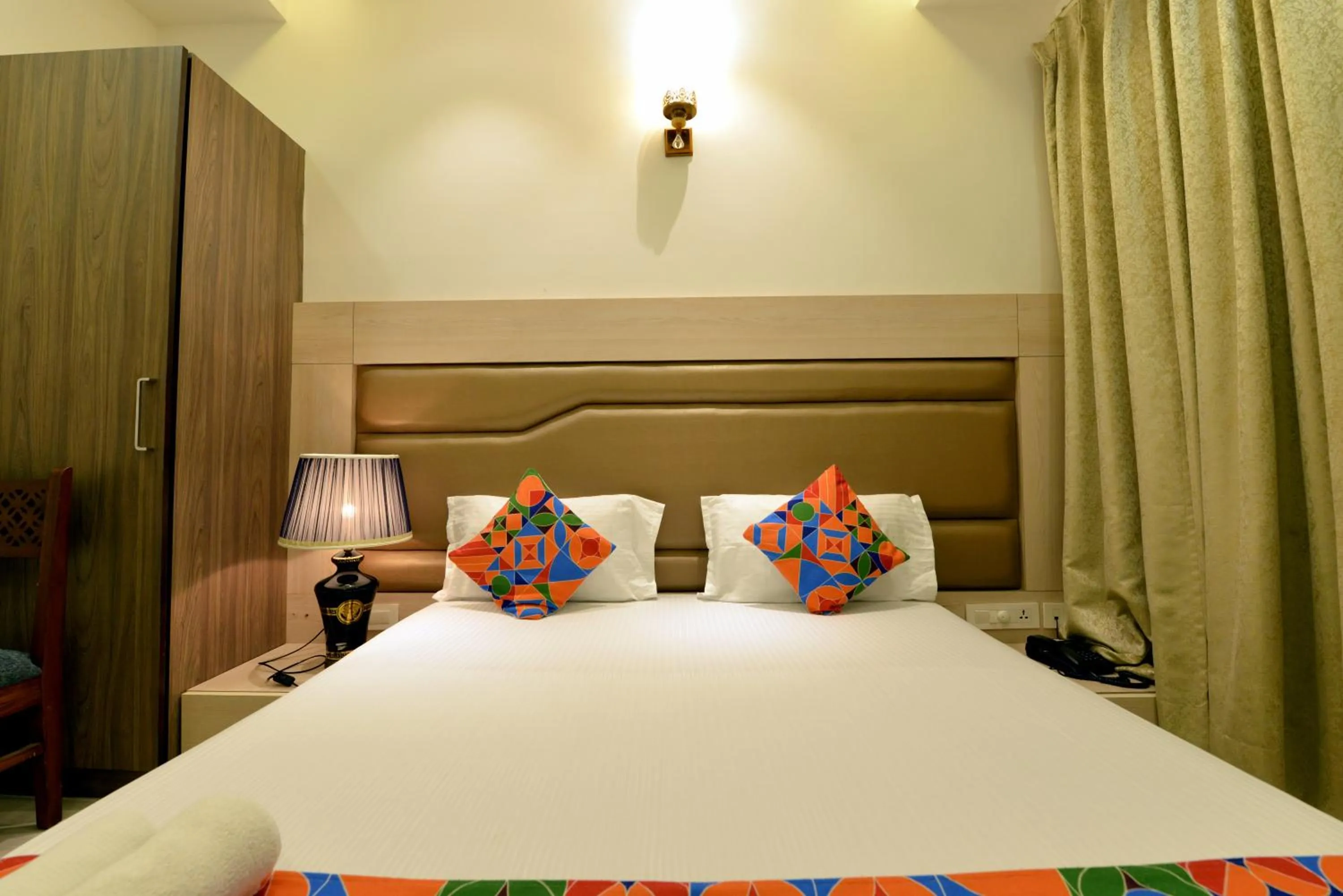 Bed in Hotel The Yellow