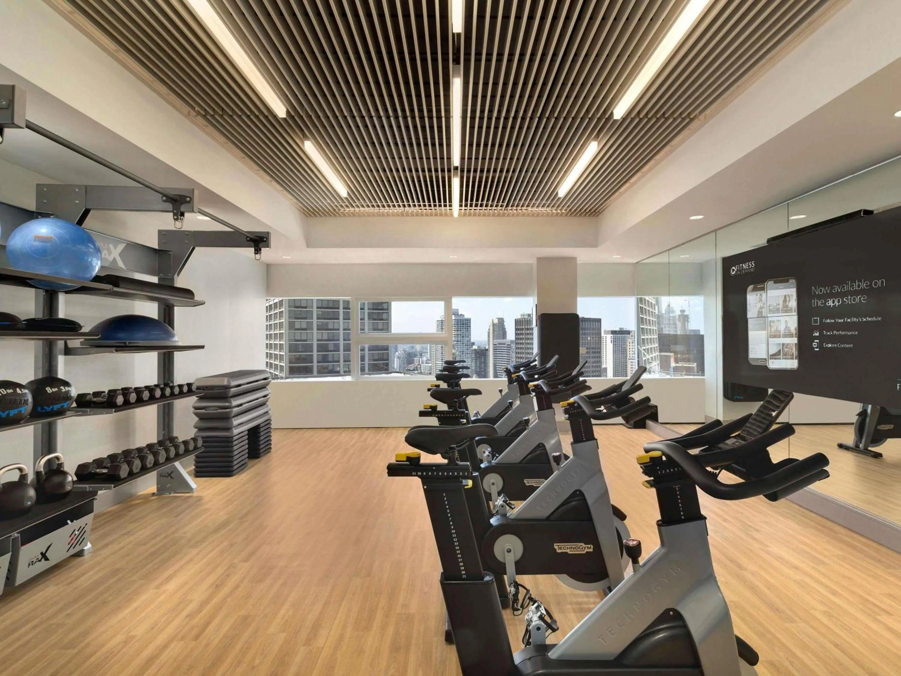 Fitness centre/facilities in Swissotel Chicago