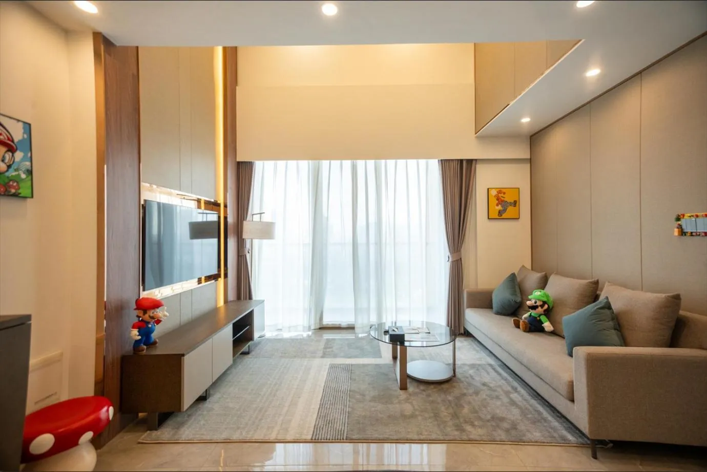 Living room in One Park Hotel & Residence