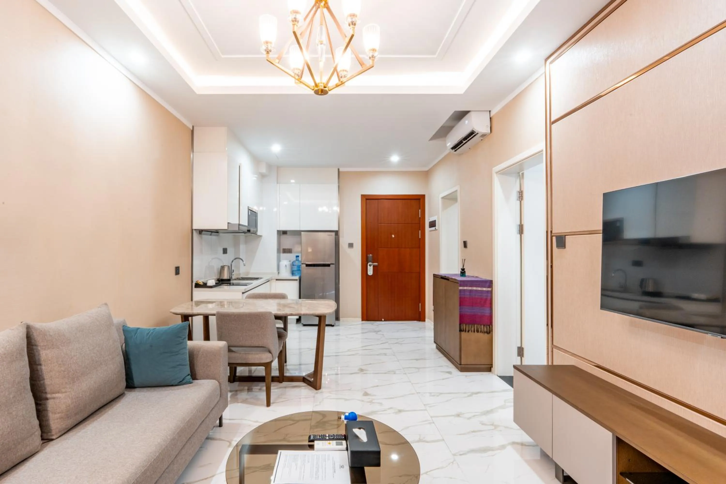 Living room in One Park Hotel & Residence