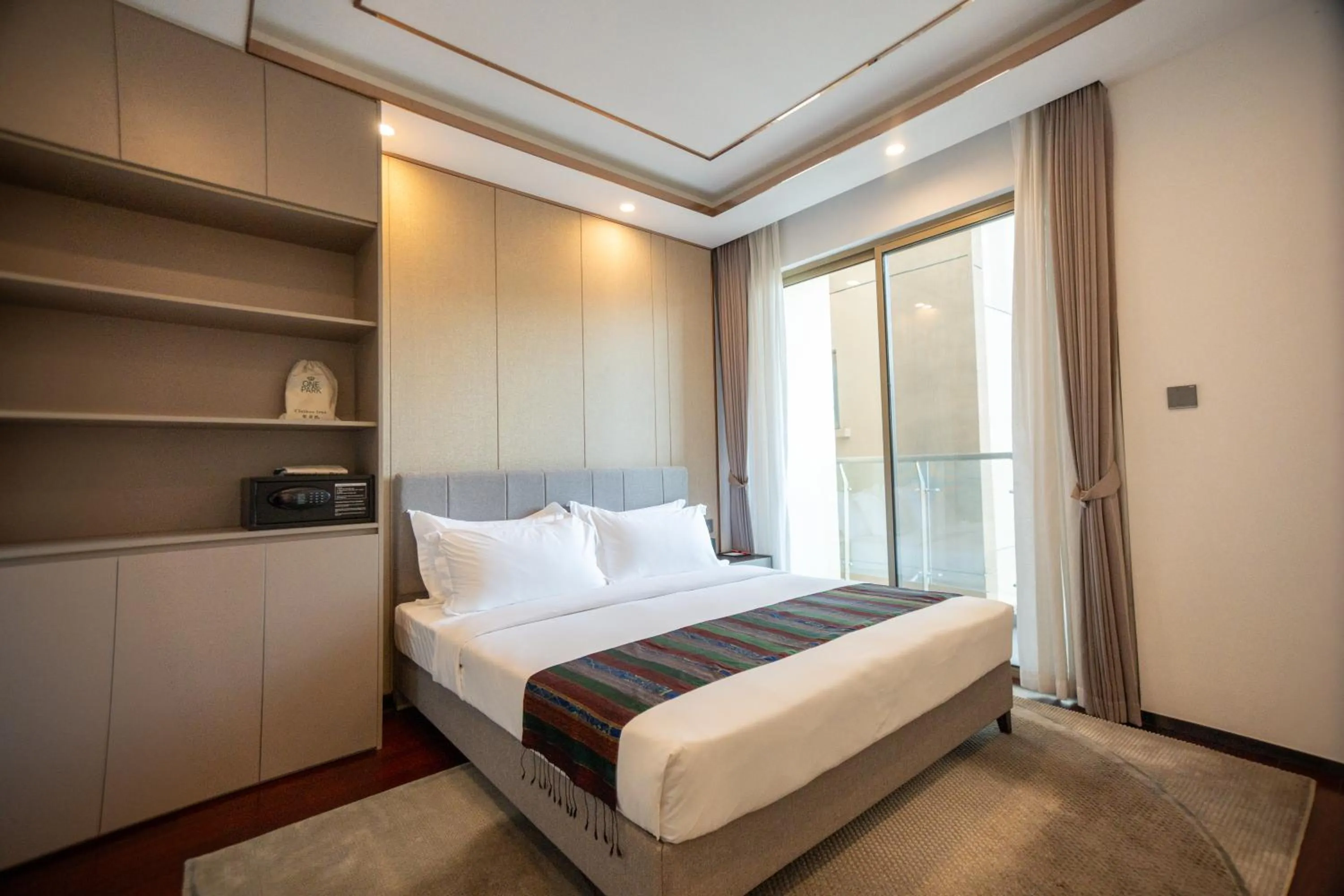 Bed in One Park Hotel & Residence