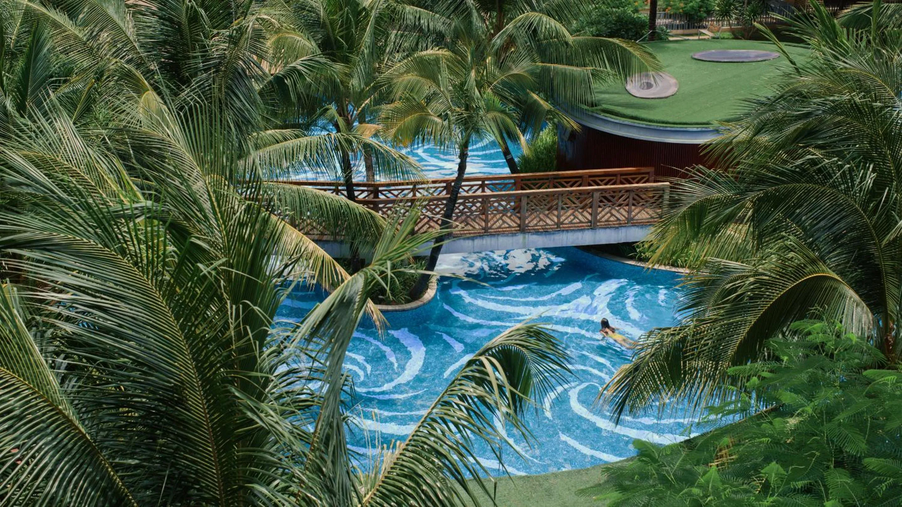 Swimming pool in One Park Hotel & Residence