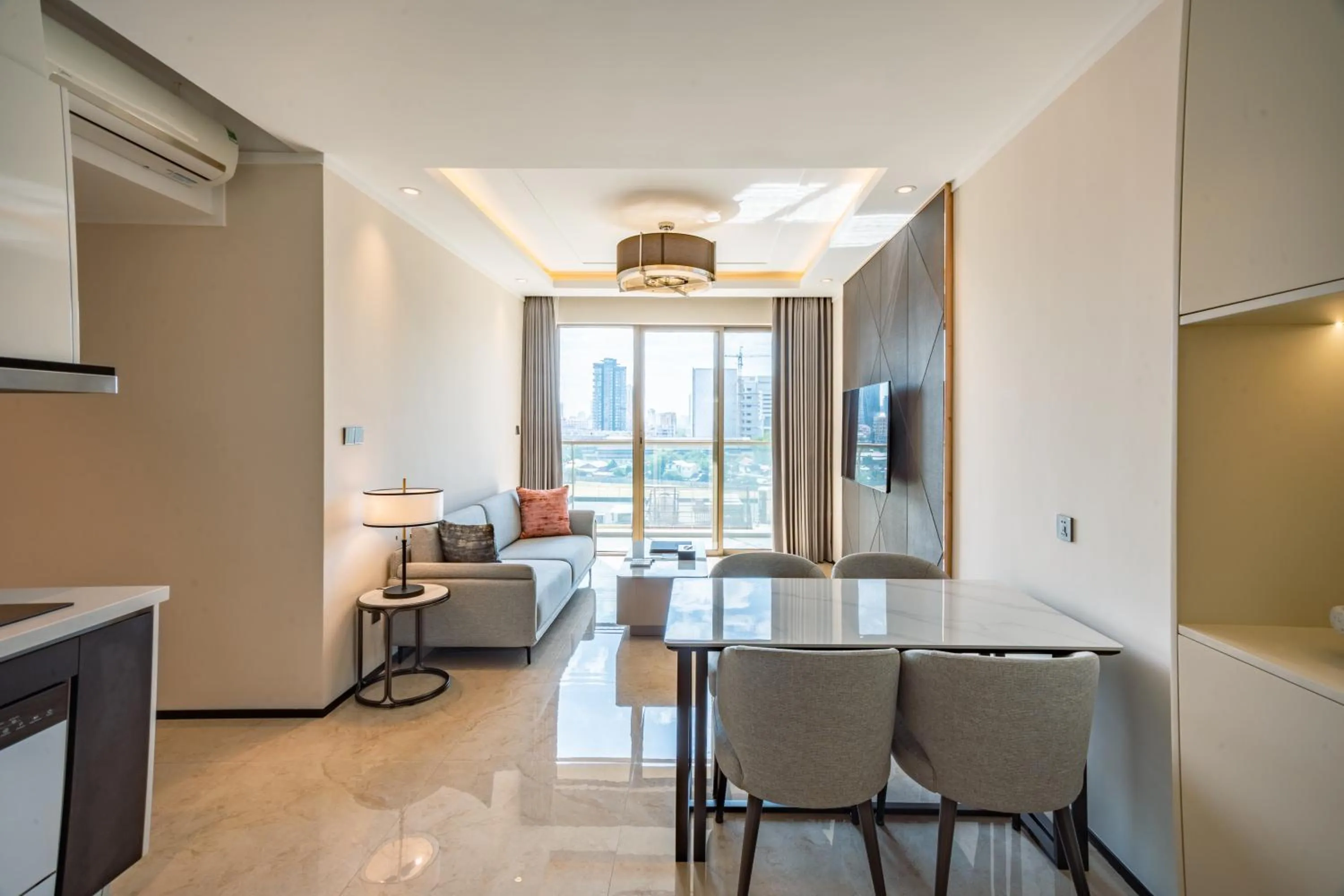 Living room in One Park Hotel & Residence