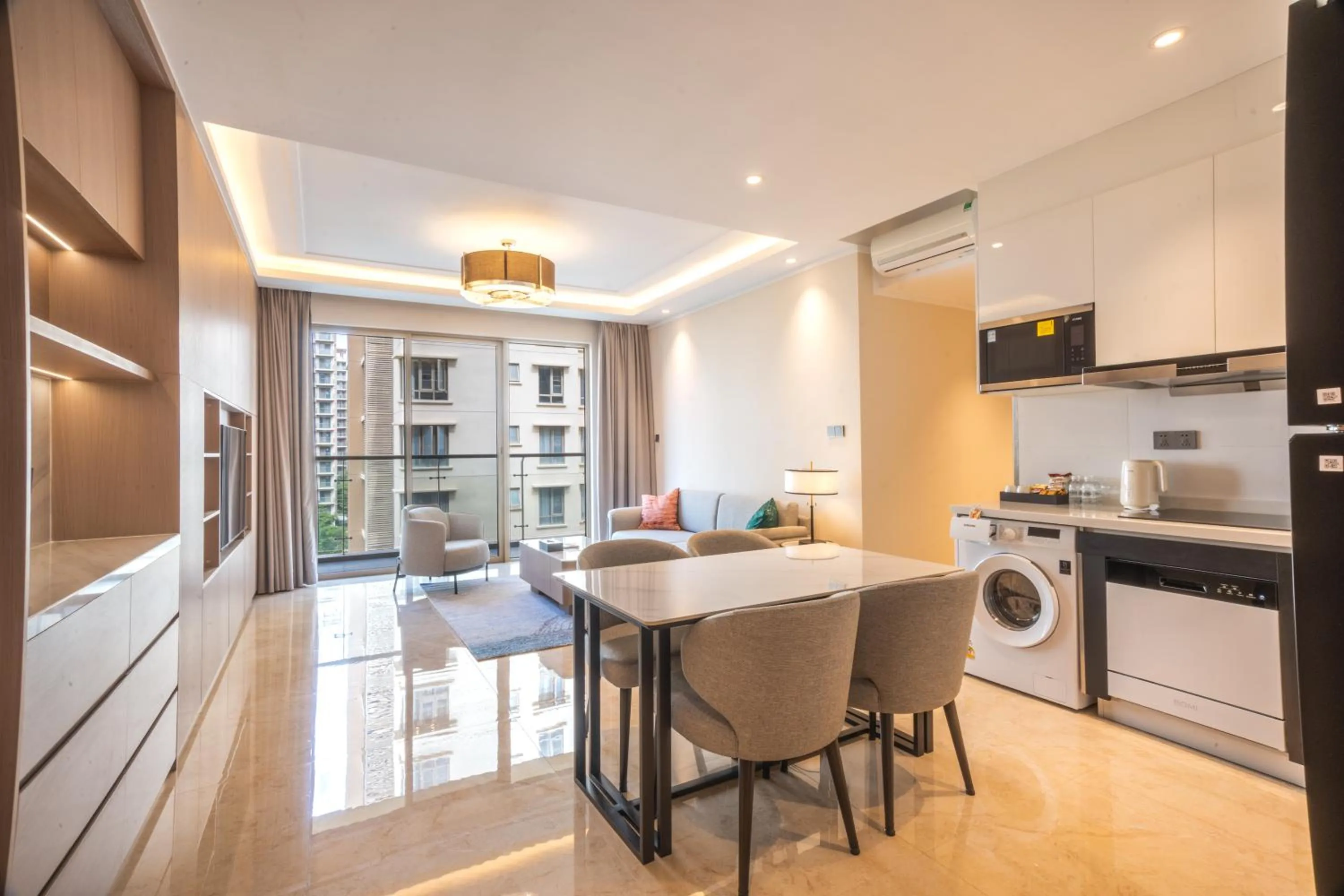 Living room in One Park Hotel & Residence