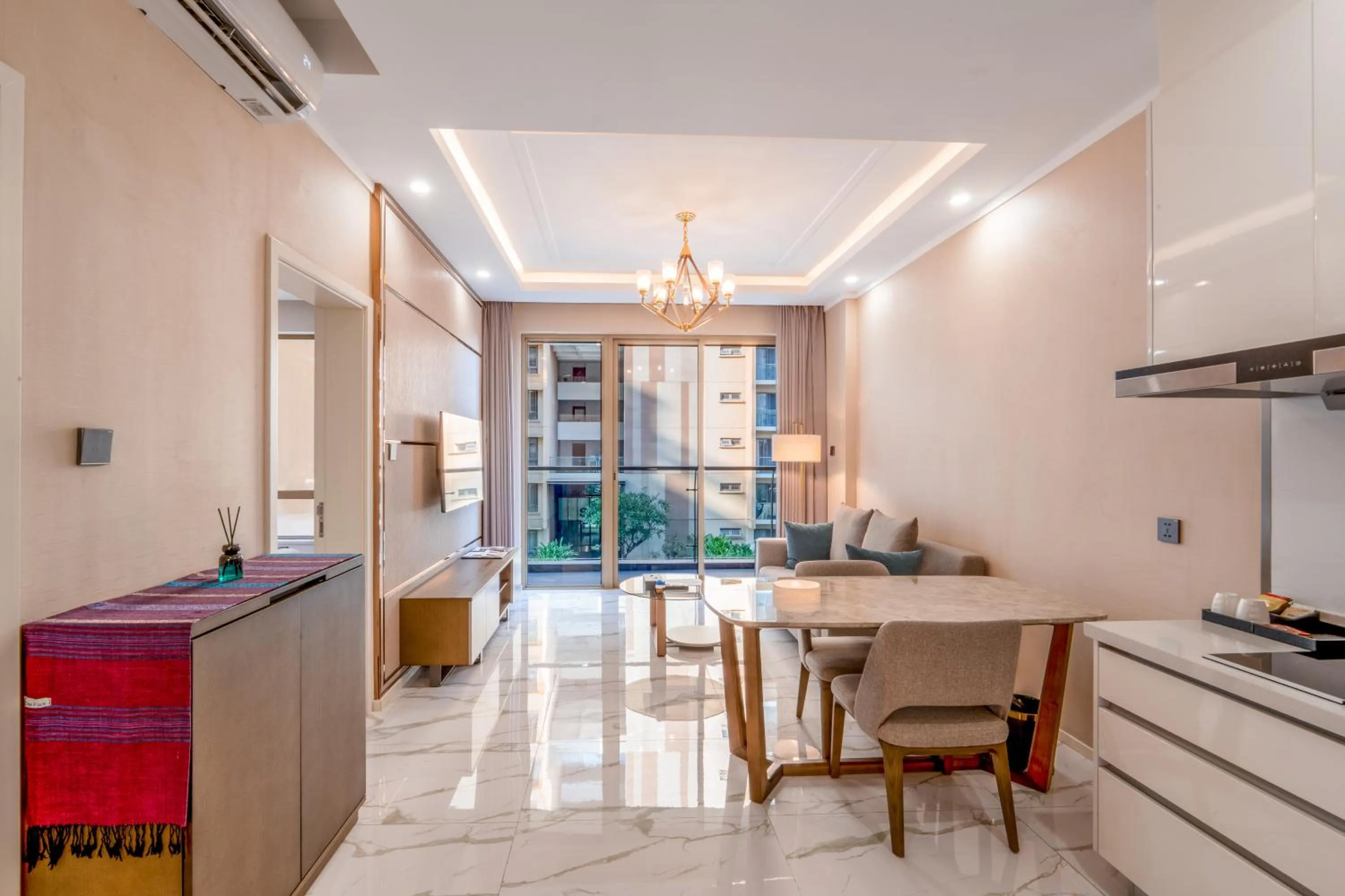 Living room in One Park Hotel & Residence