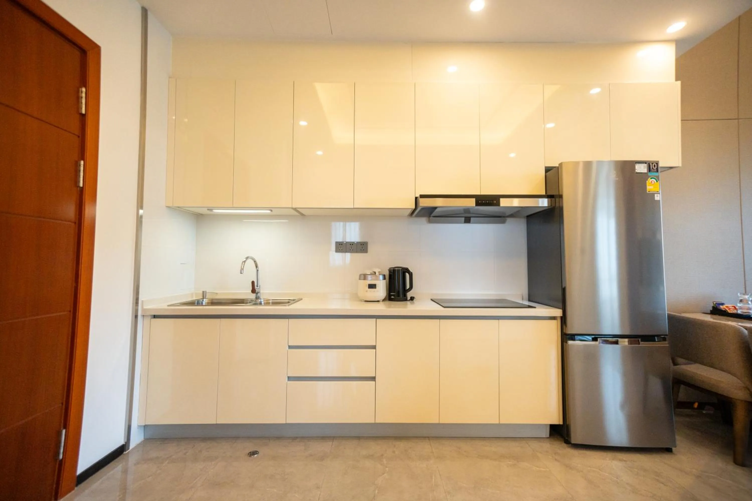 Kitchen or kitchenette in One Park Hotel & Residence