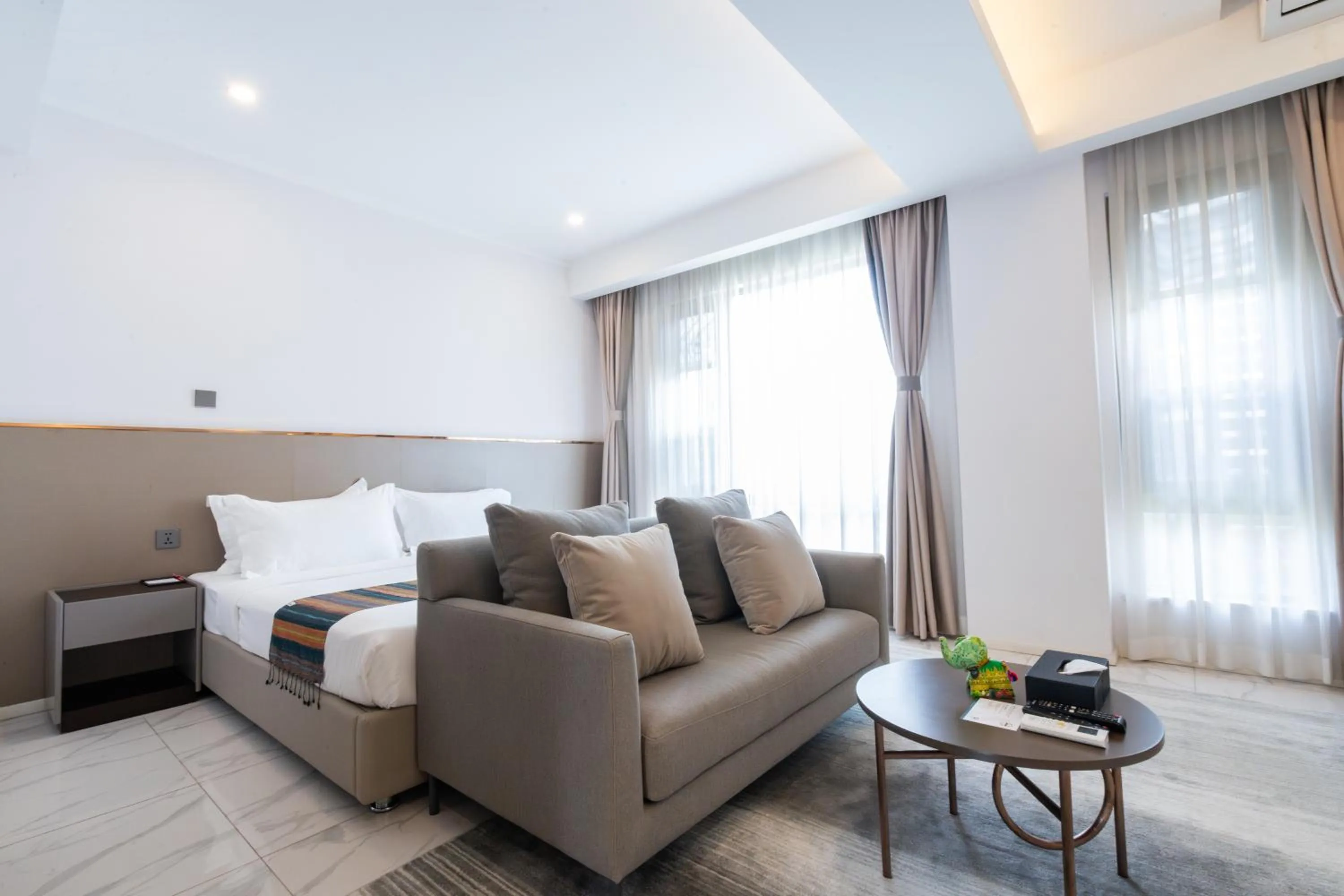 Bed in One Park Hotel & Residence