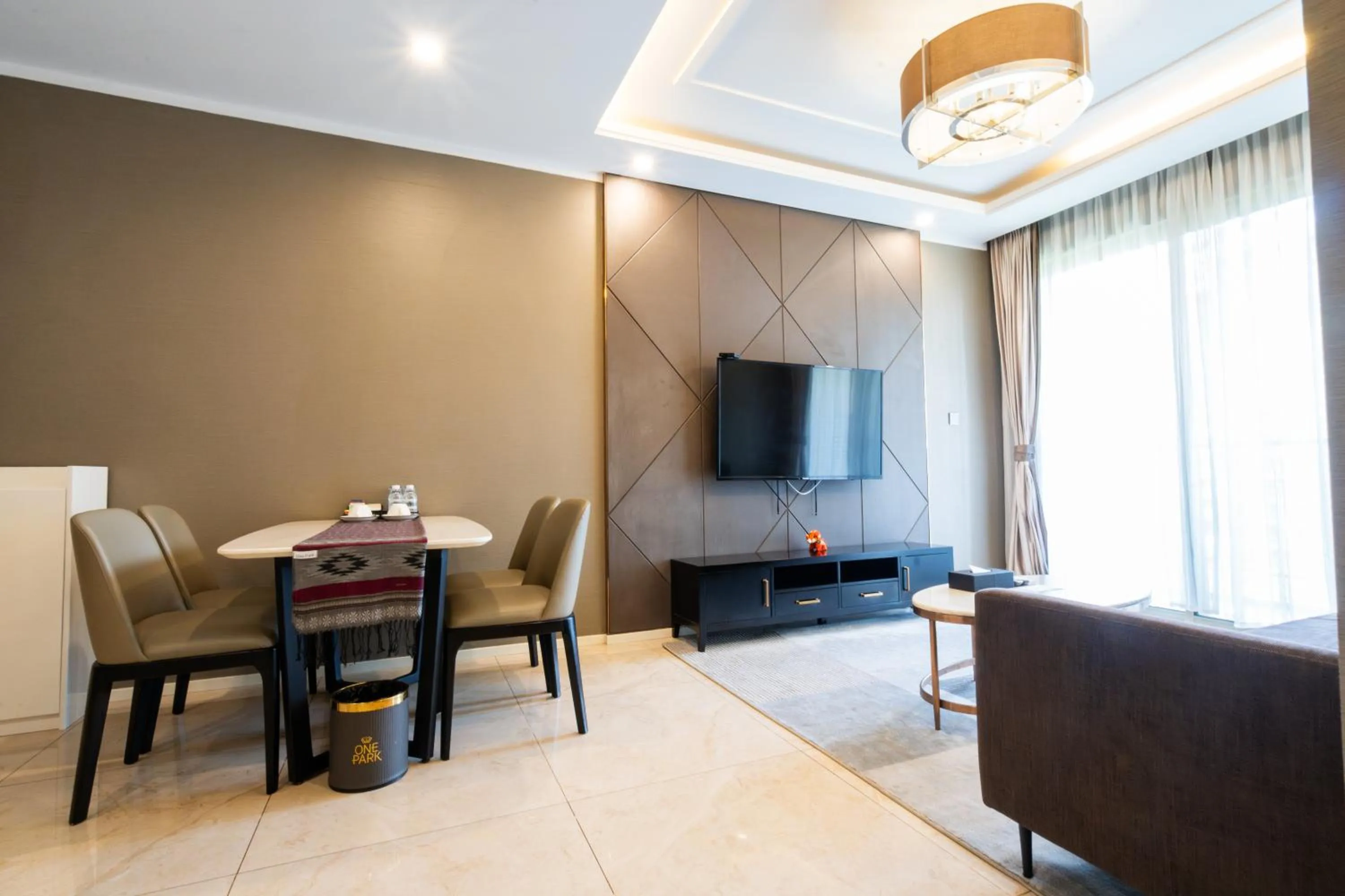 Living room in One Park Hotel & Residence