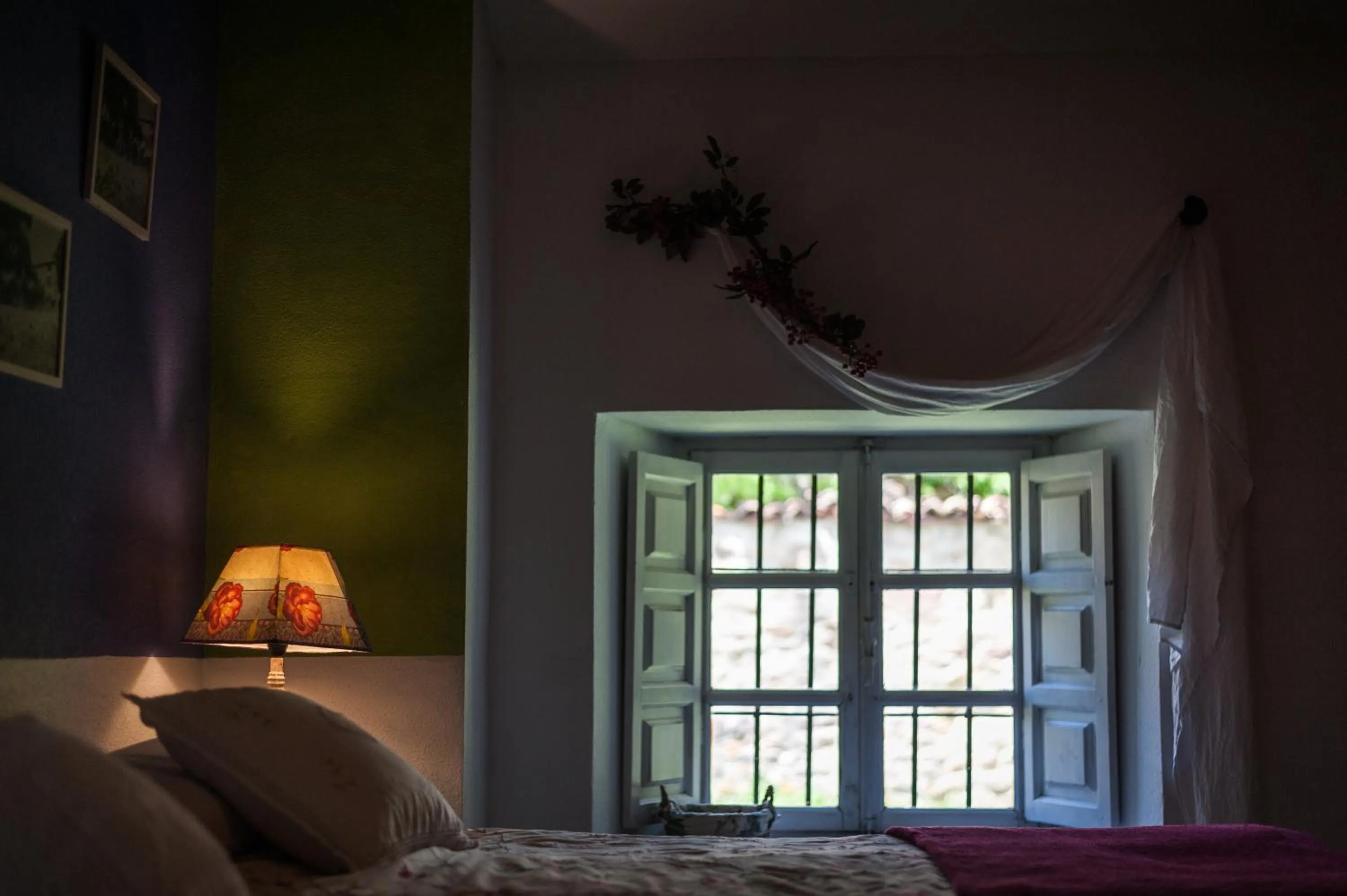 Decorative detail, Bed in vaquero casa rural alquiler completo