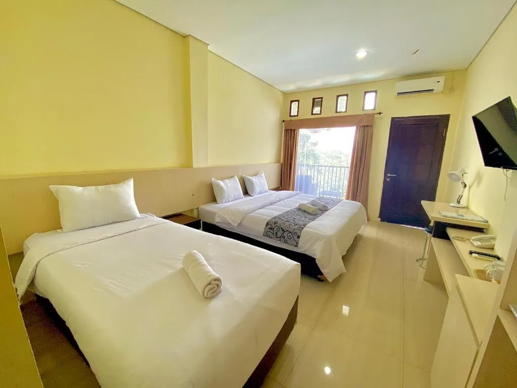 Bed in Albero Hotel Bogor