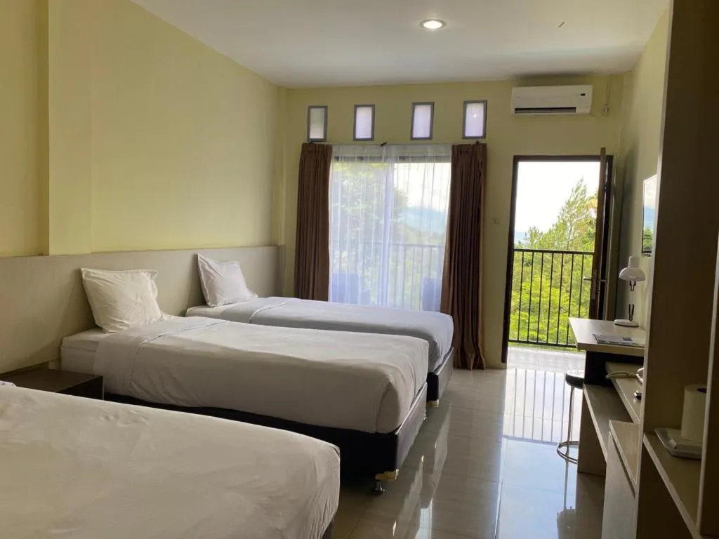 Bed in Albero Hotel Bogor