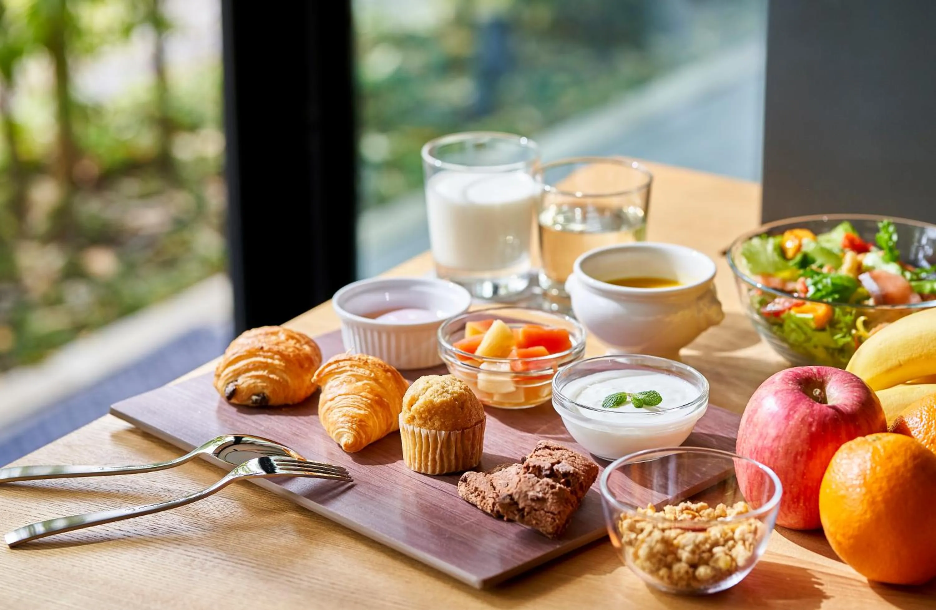 Breakfast in Tassel Hotel Sanjo Shirakawa