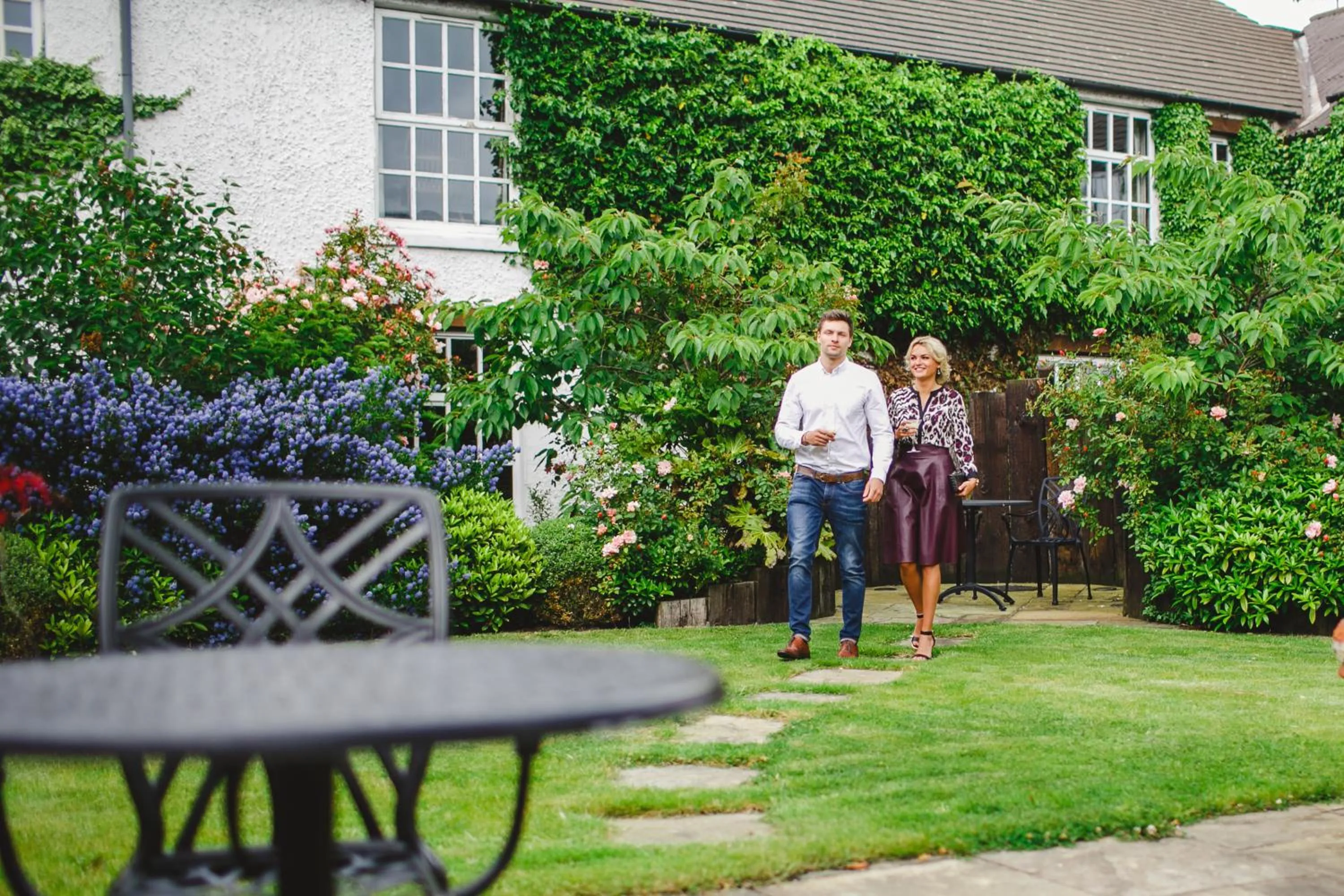 Garden in Bushmills Inn Hotel & Restaurant