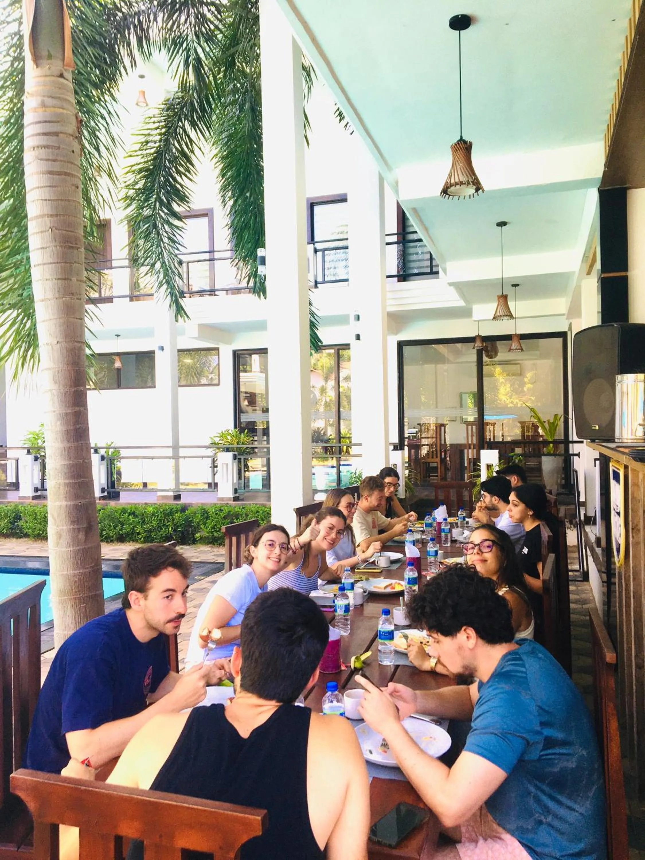 Breakfast in J7 Villaj Resort