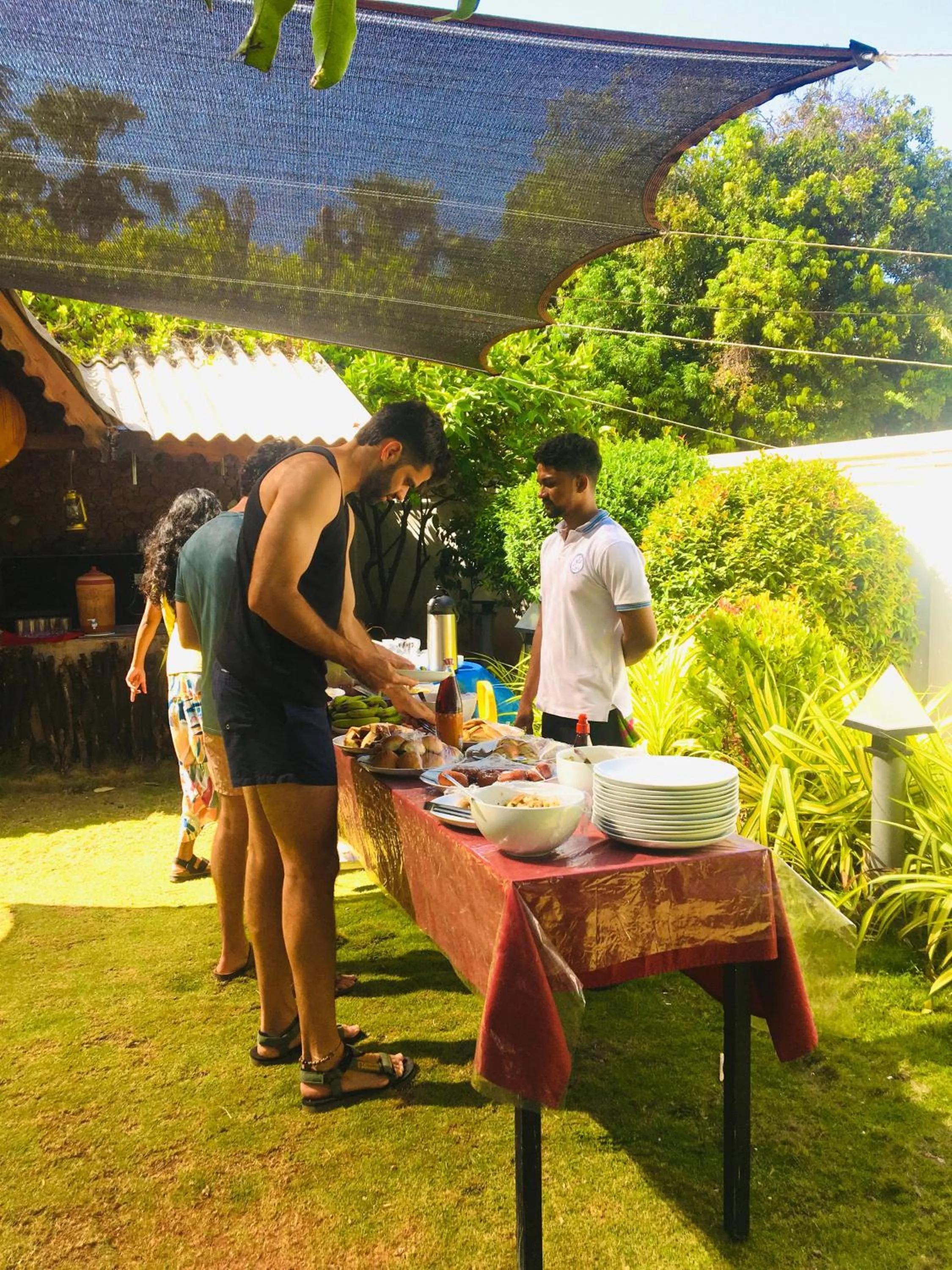 Breakfast in J7 Villaj Resort