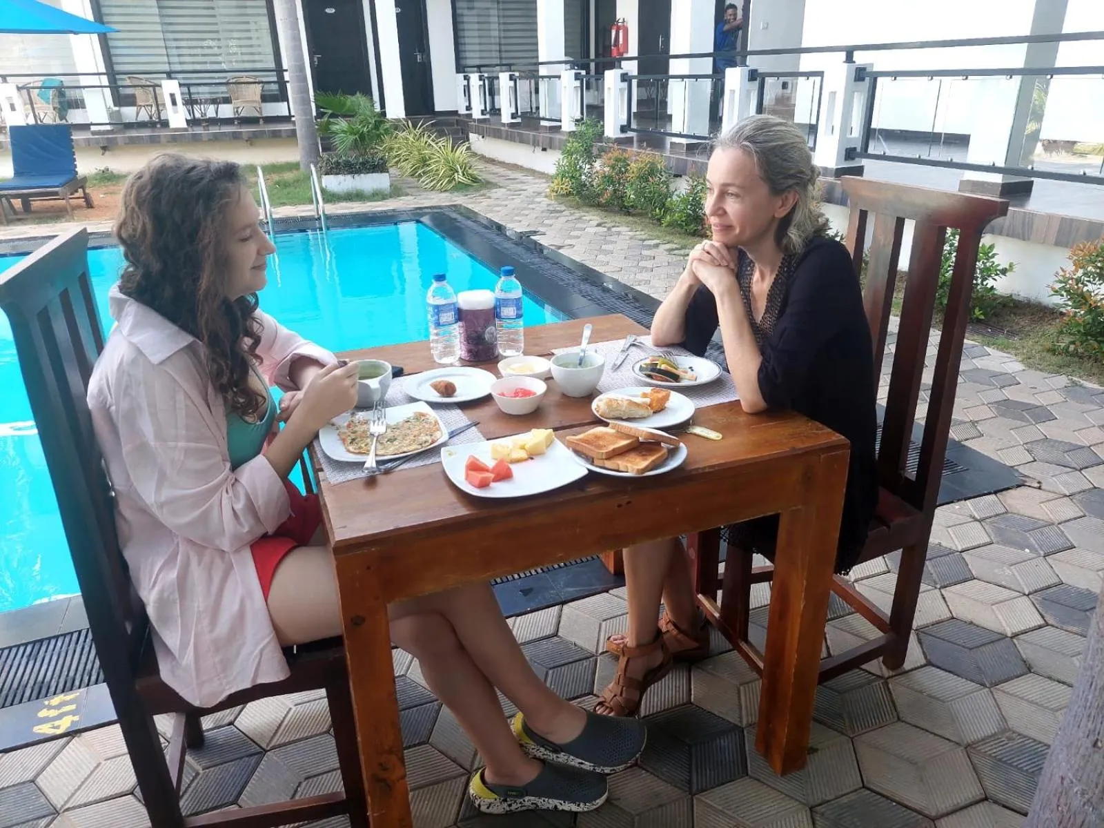 Breakfast in J7 Villaj Resort