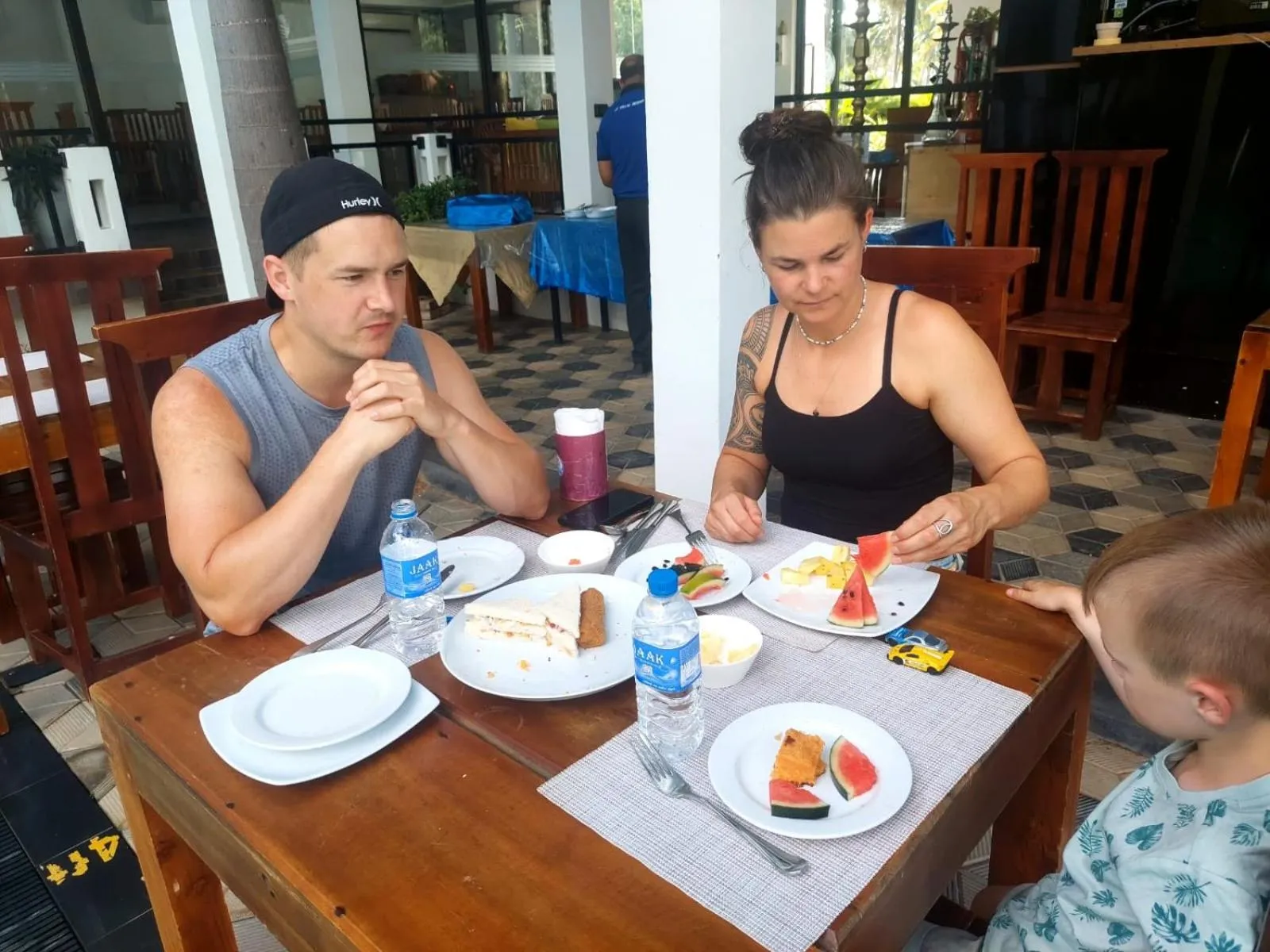 Breakfast in J7 Villaj Resort