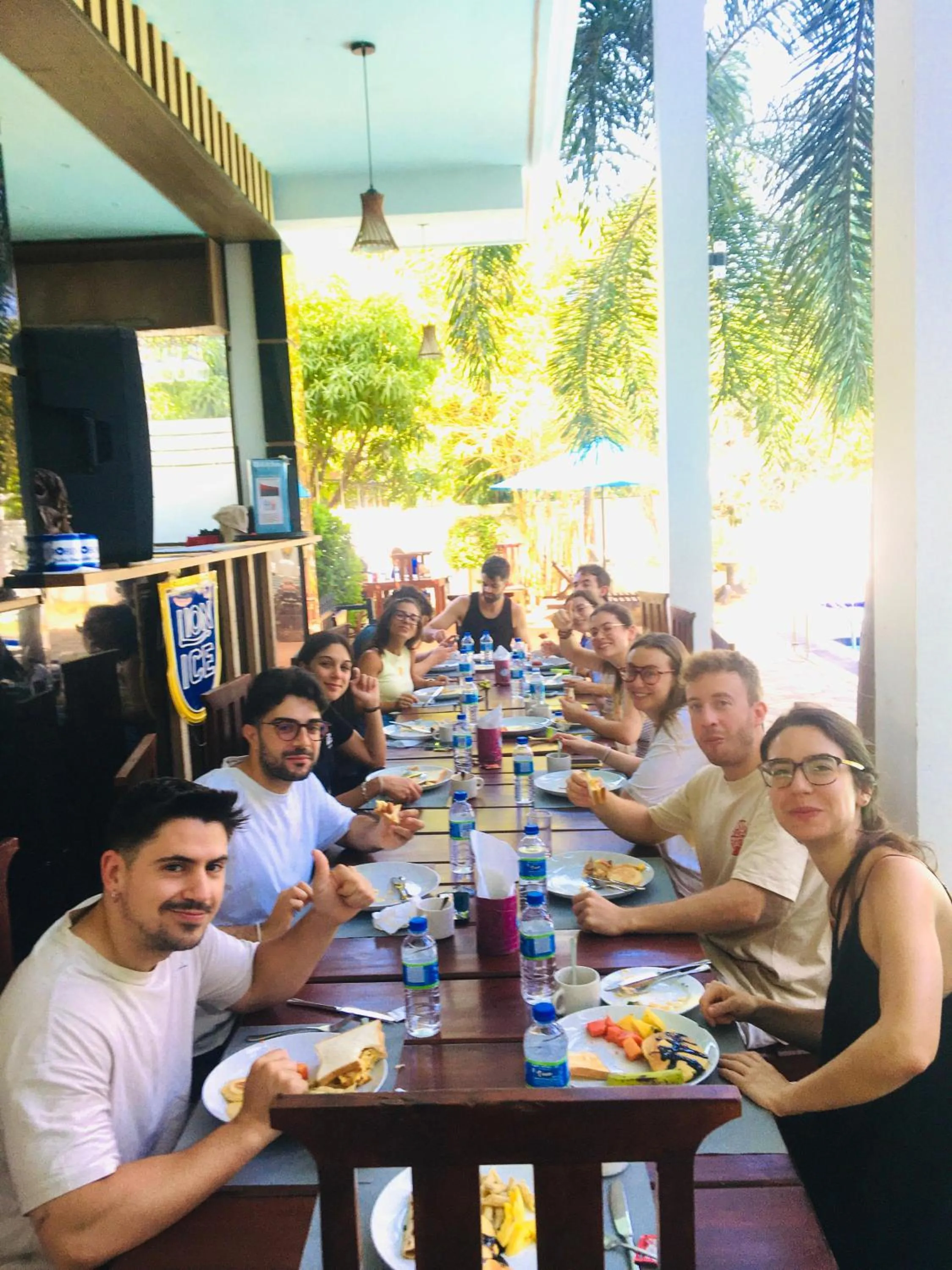 Breakfast in J7 Villaj Resort